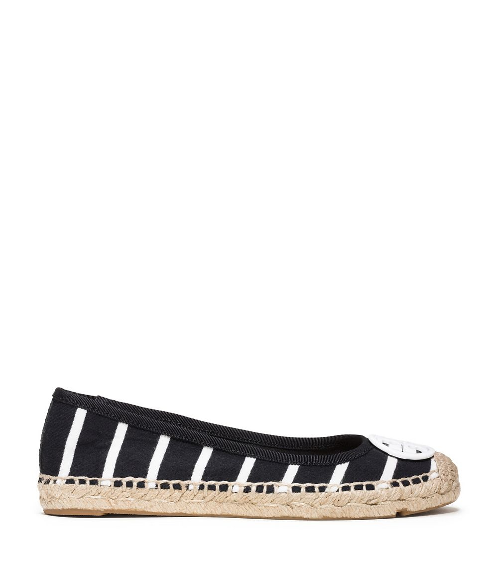 tory burch striped espadrilles