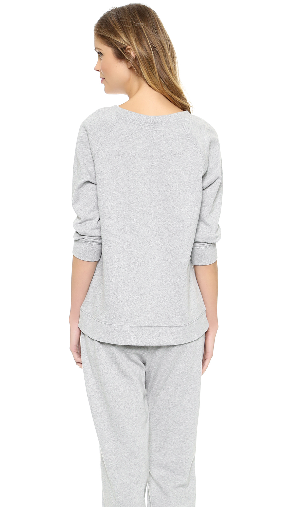calvin klein grey pyjamas