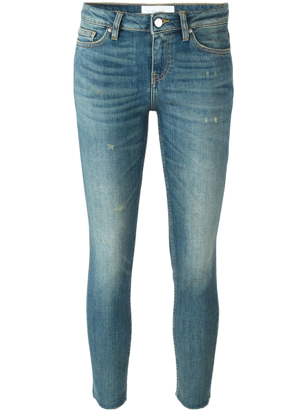Iro Skinny Jeans in Blue | Lyst