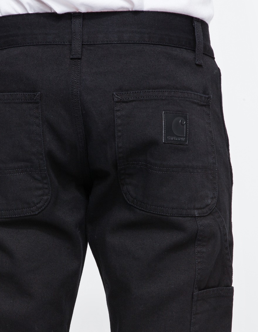 Carhartt wip Lincoln Double Knee Pant in Black for Men | Lyst