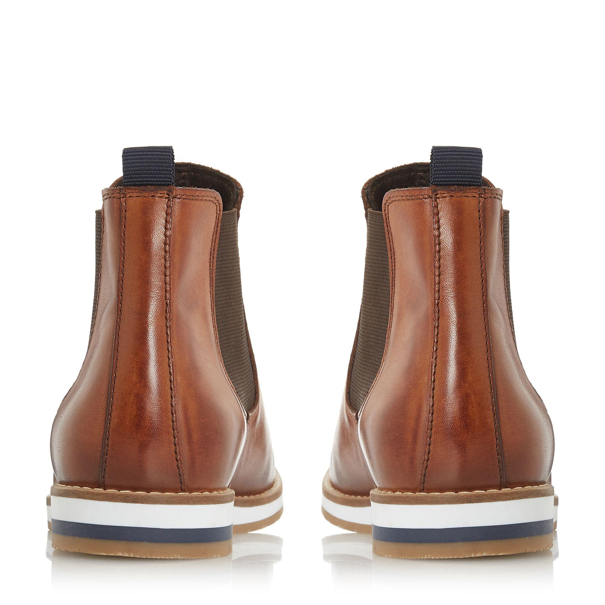 men's wedge sole chelsea boots