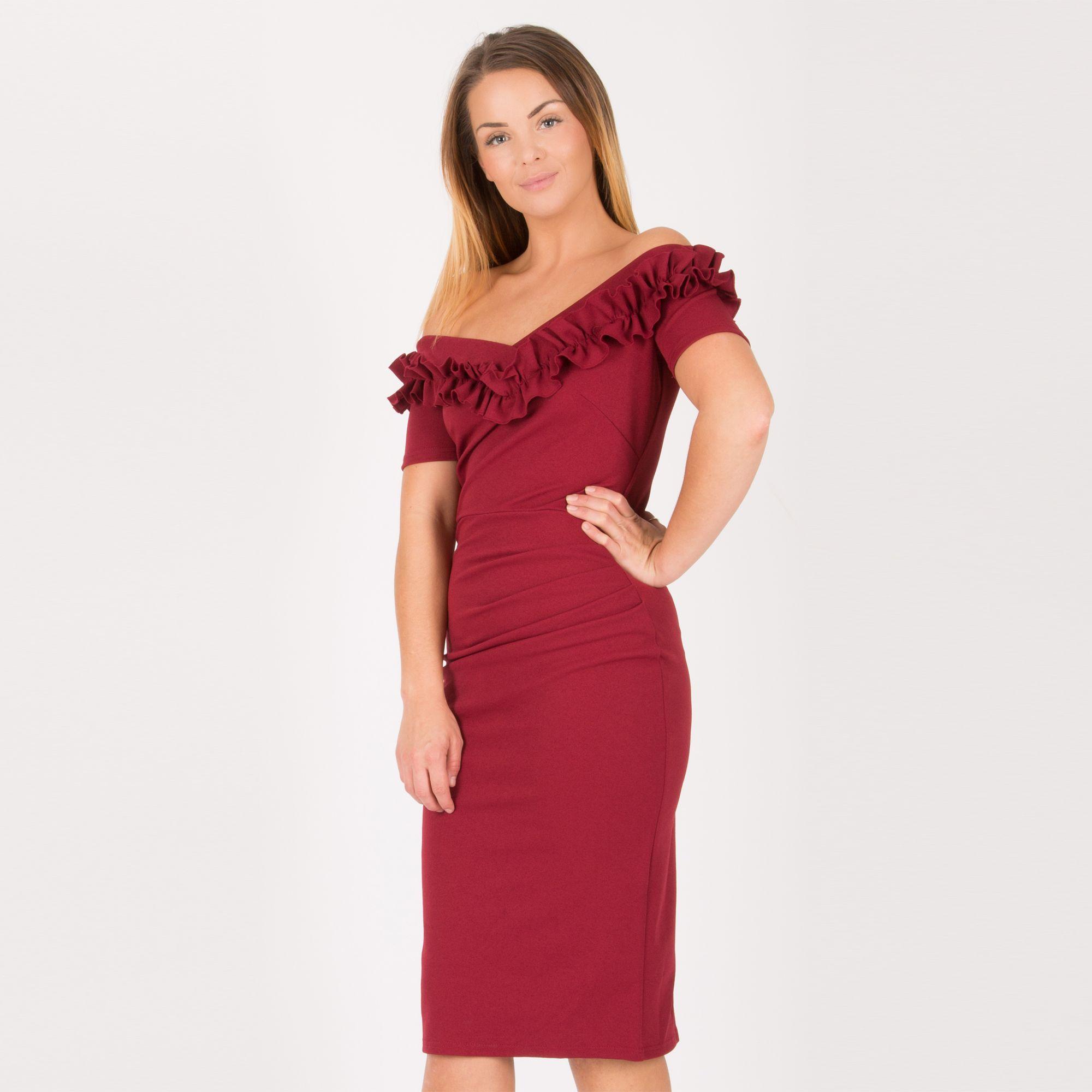 feverfish bardot dress