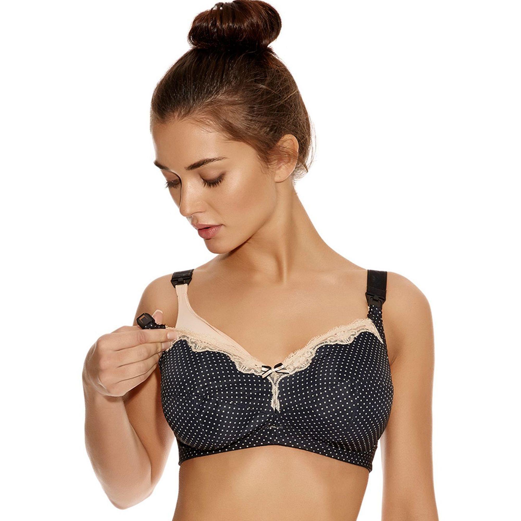 Freya Lace 'dotty' Nonwired Nonpadded Dd+ Full Cup Nursing Bra in
