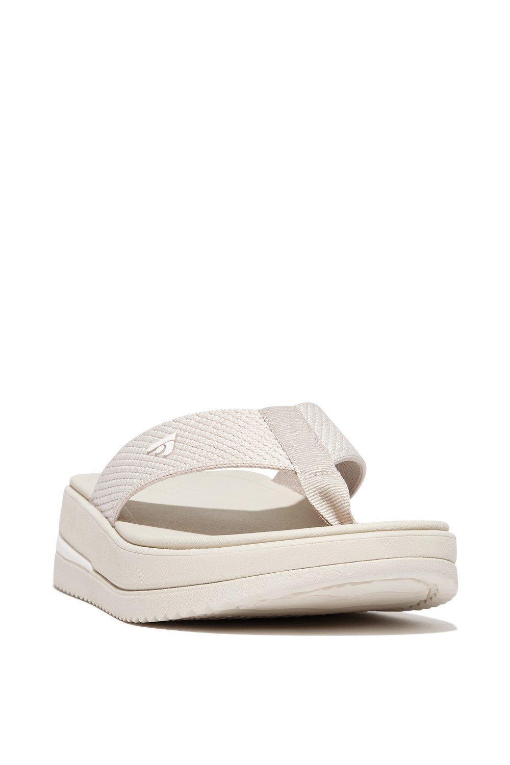 Fitflop Surff Two tone Toe Post Sandals in White Lyst UK