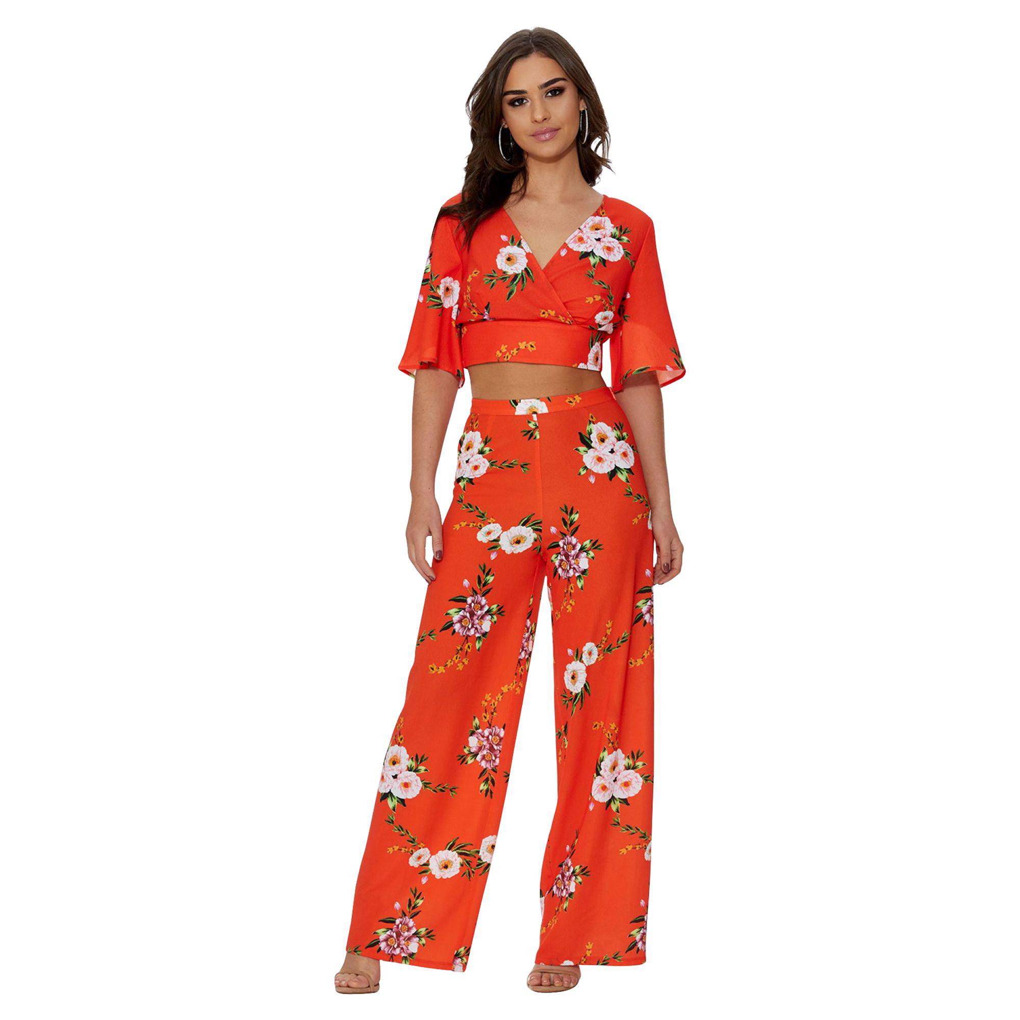 quiz flared trousers