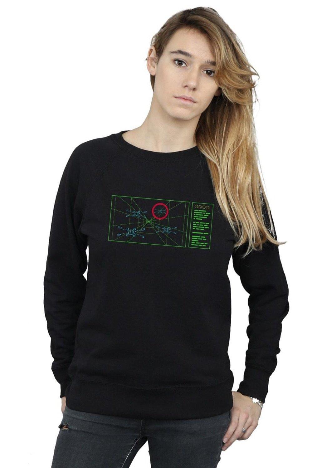 Star Wars X wing Target Sweatshirt in Black Lyst UK