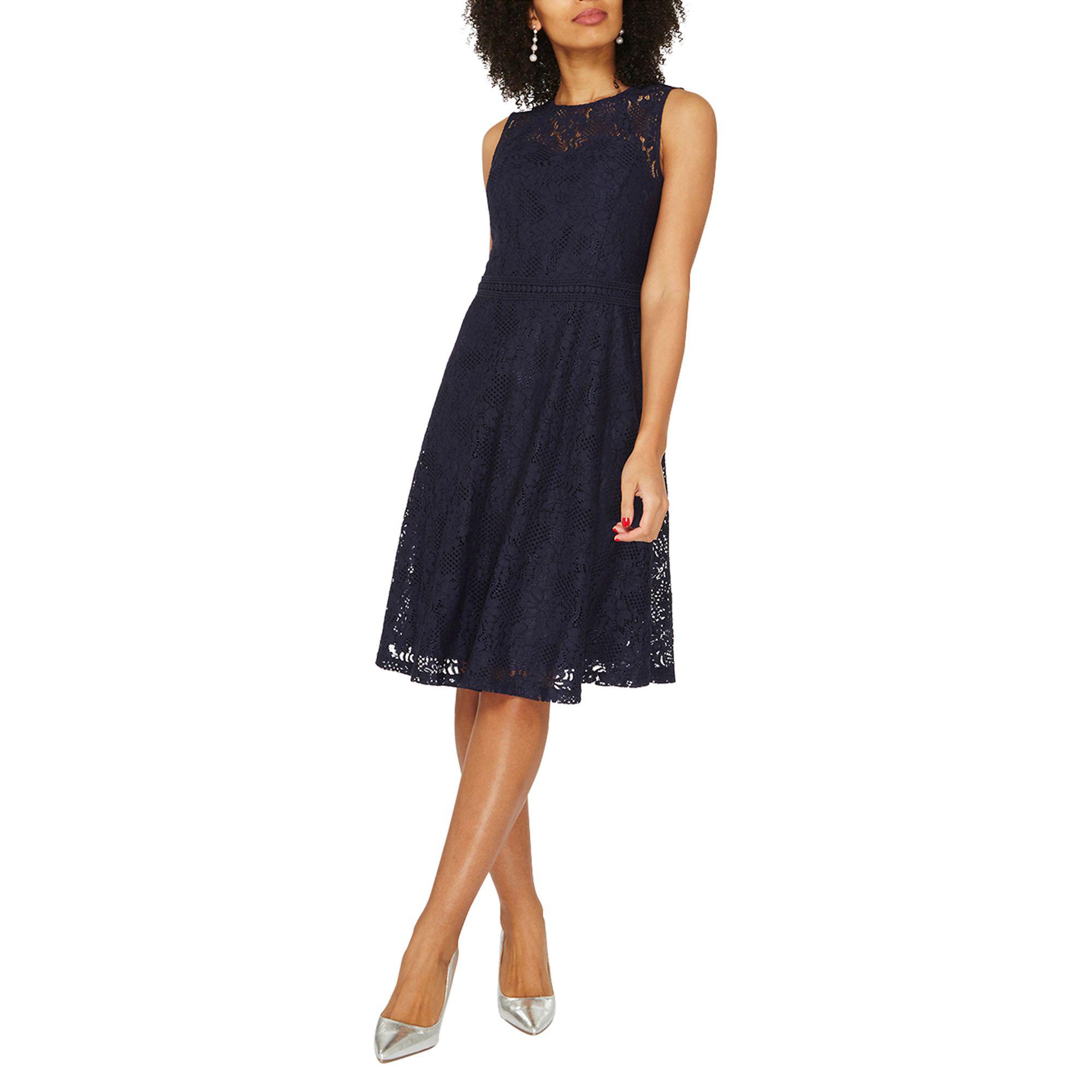 dorothy perkins navy blue dress