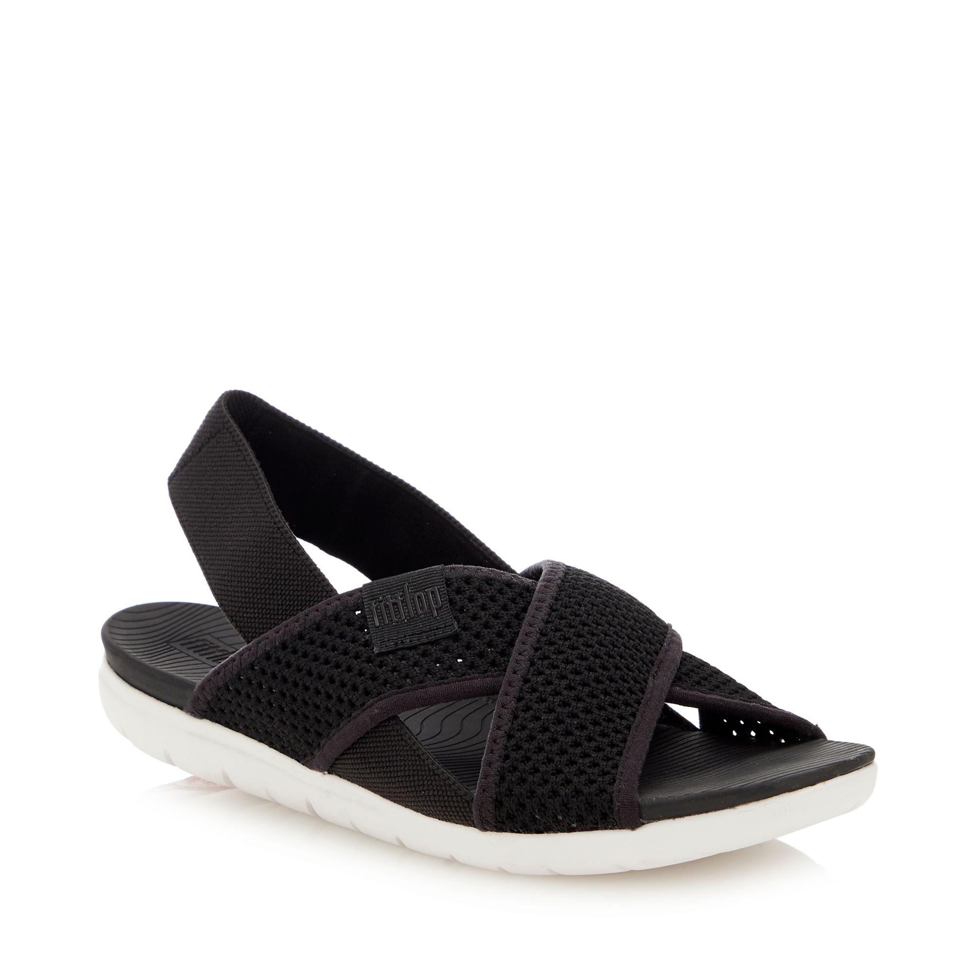 Fitflop 'airmesh' Slingback Sandals in Black - Lyst