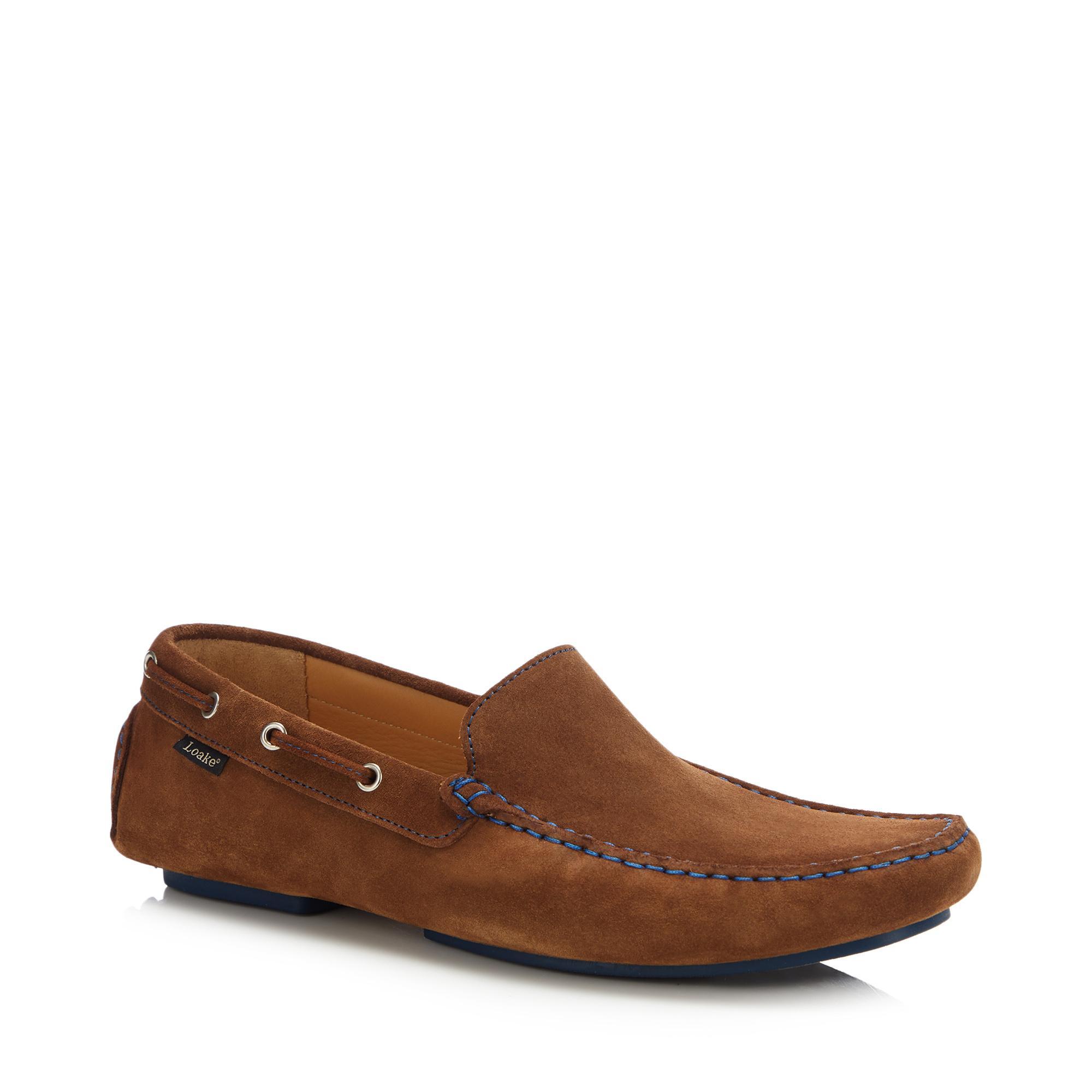 Loake Men's Suede 'nicholson' Loafers in Tan (Brown) for Men - Lyst
