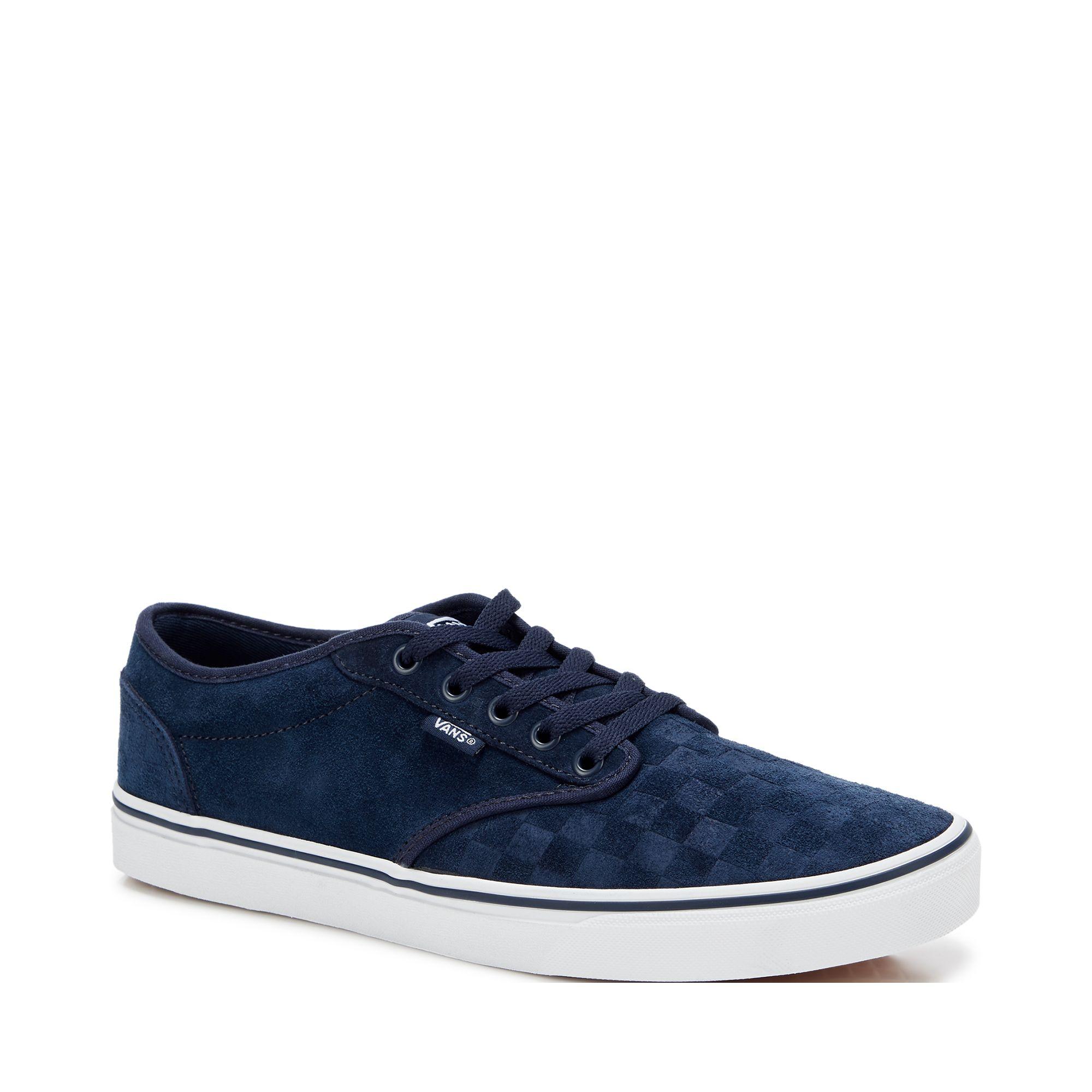 dark blue suede vans