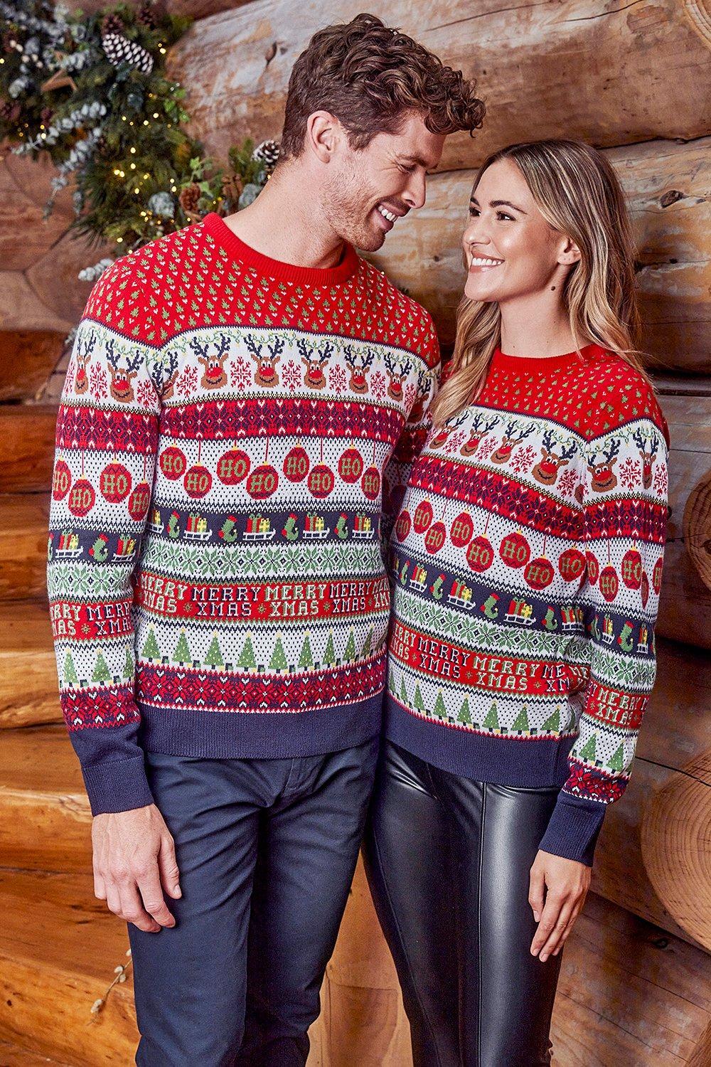 Curve christmas jumper sale