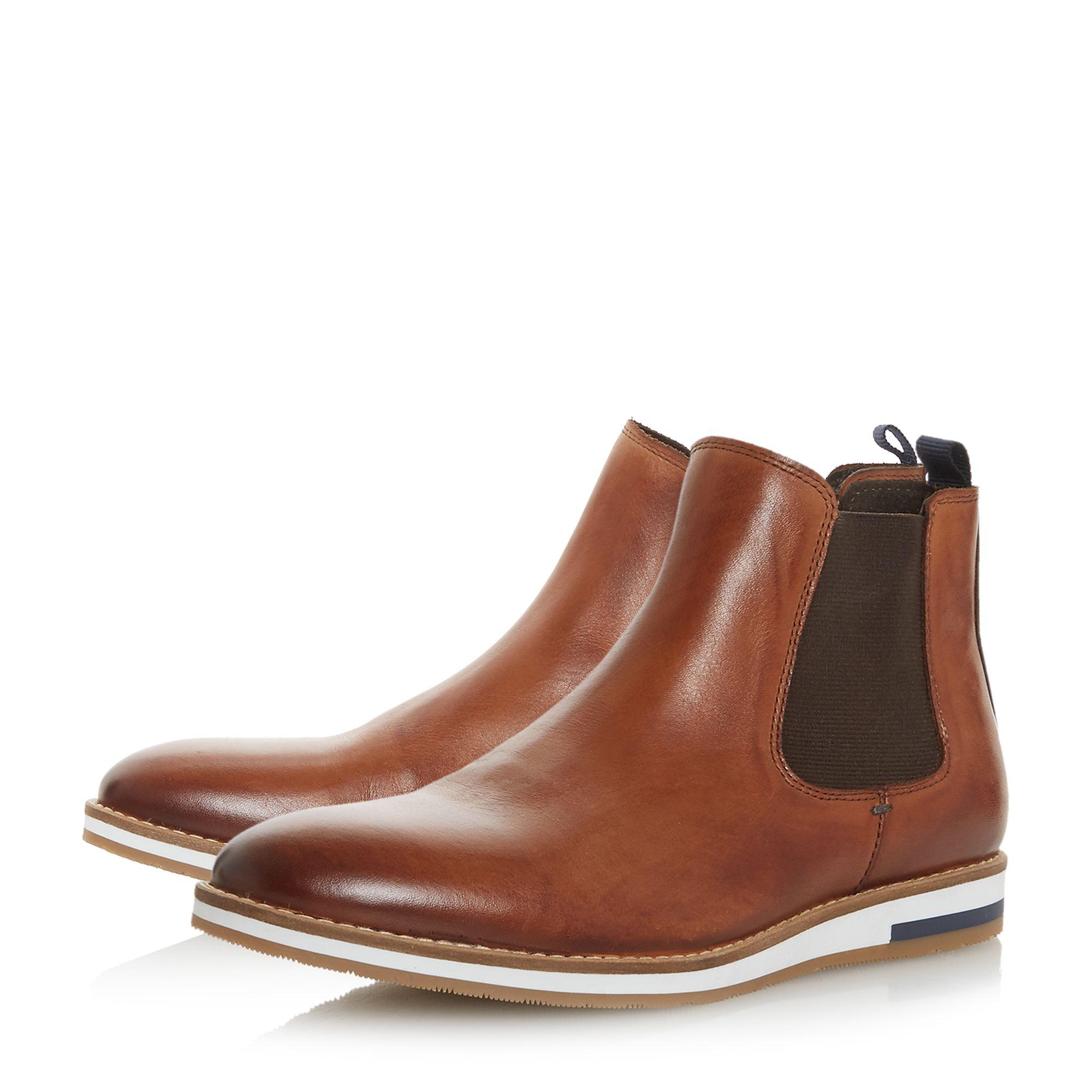 wedge sole chelsea boots