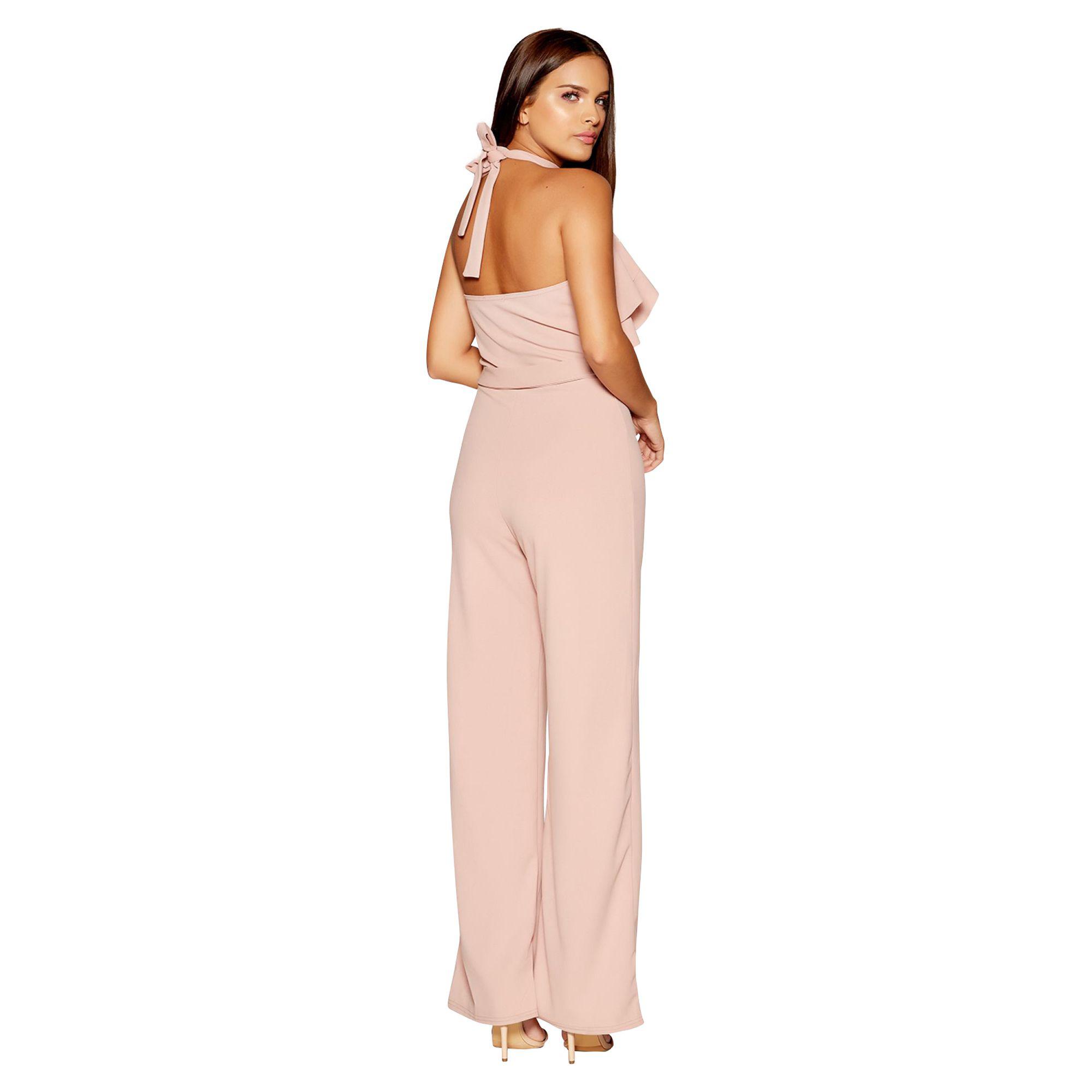 quiz blush jumpsuit