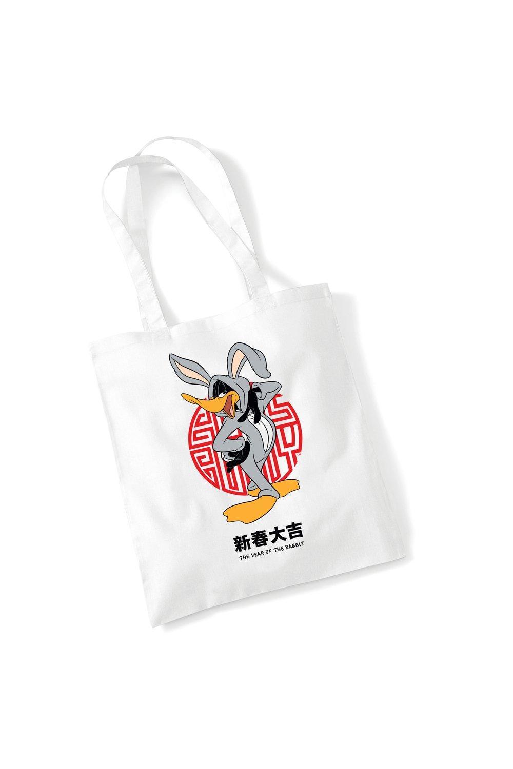 Looney Tunes Yotr Daffy Tote Bag in White Lyst UK