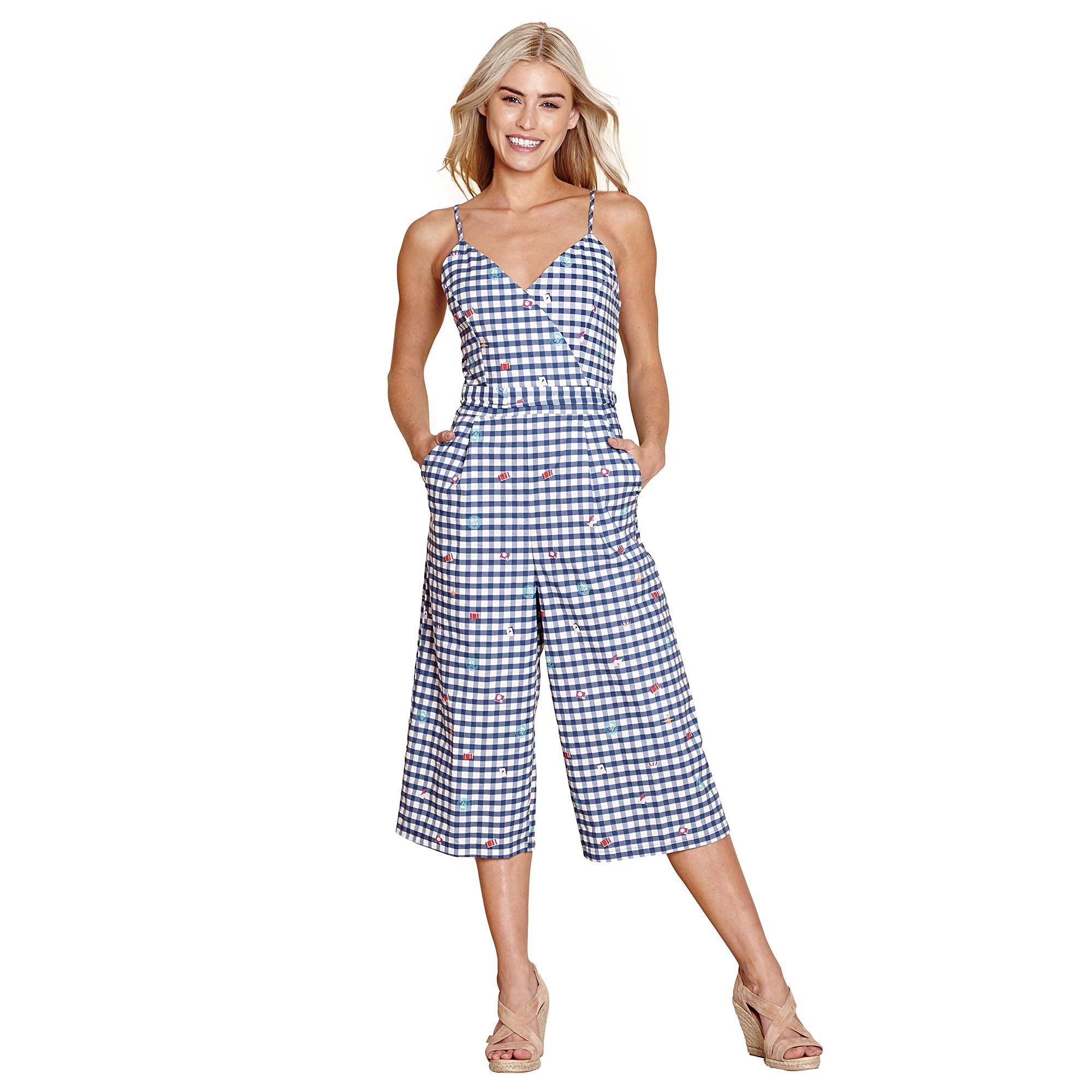 yumi polka dot jumpsuit