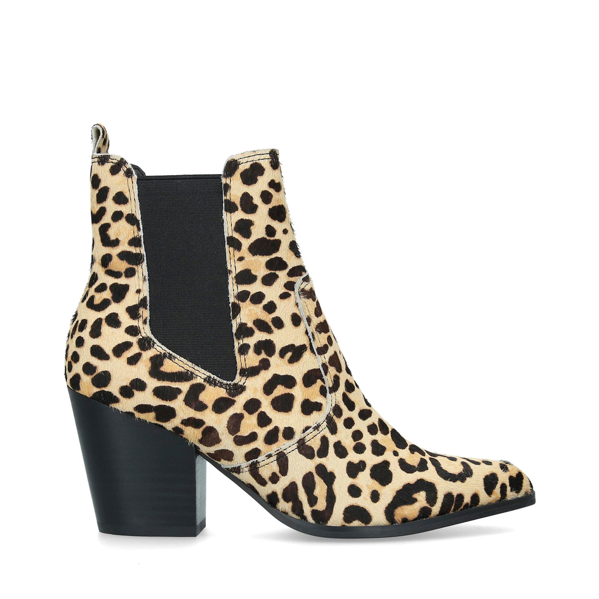 steve madden leopard chelsea boots