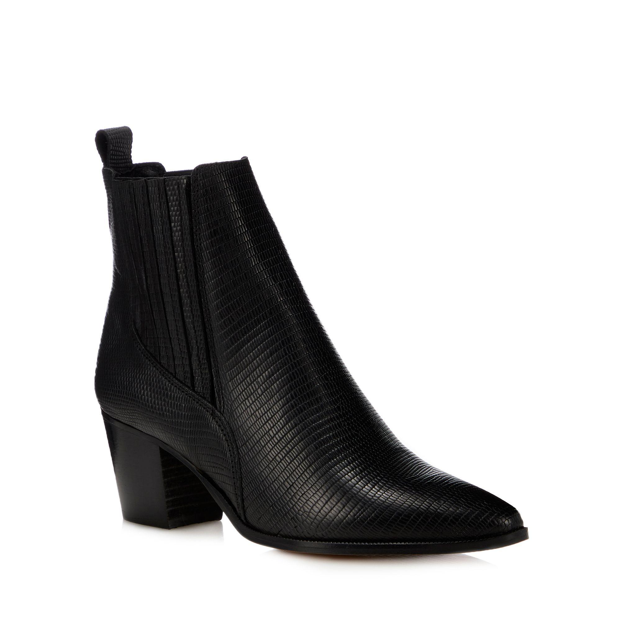 faith black chelsea boots