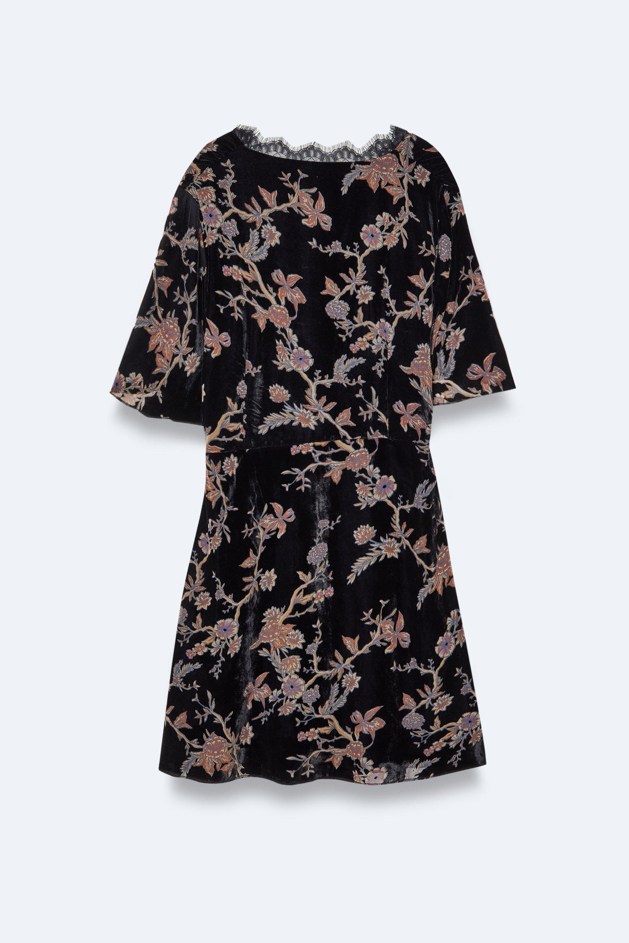 Oasis garden top ditsy skater dress