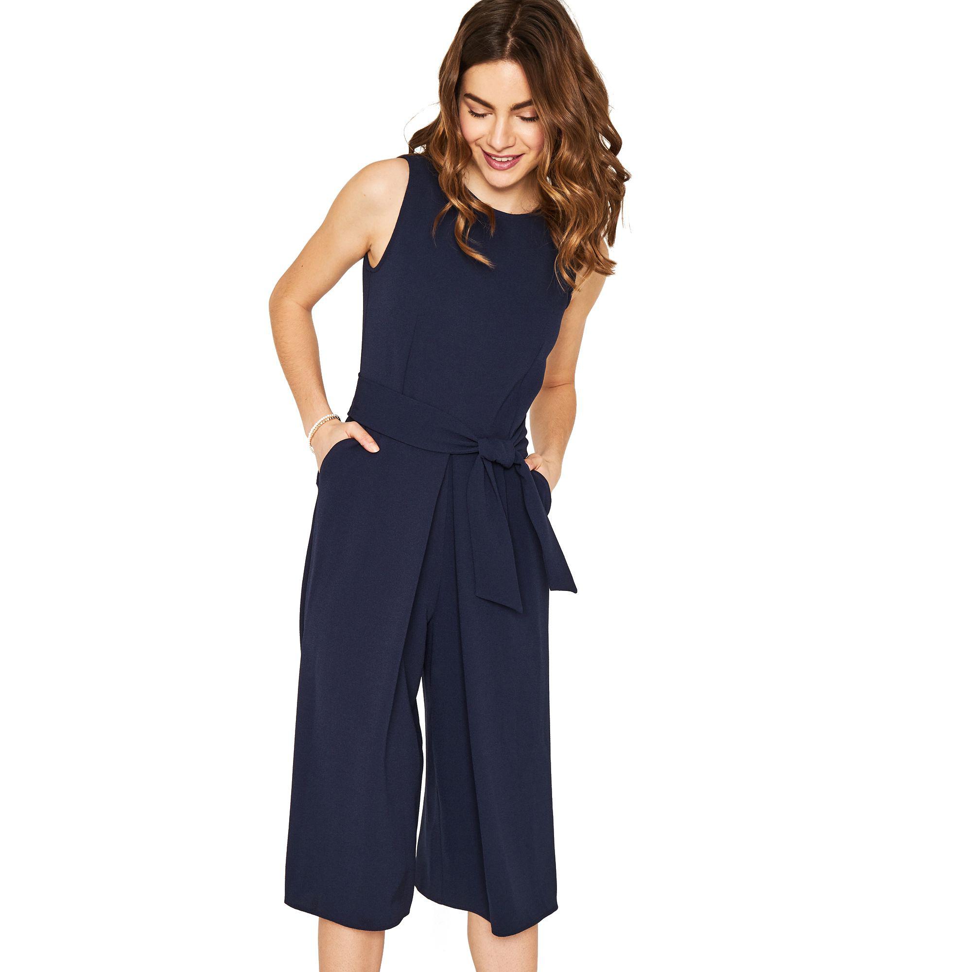 oasis navy jumpsuit