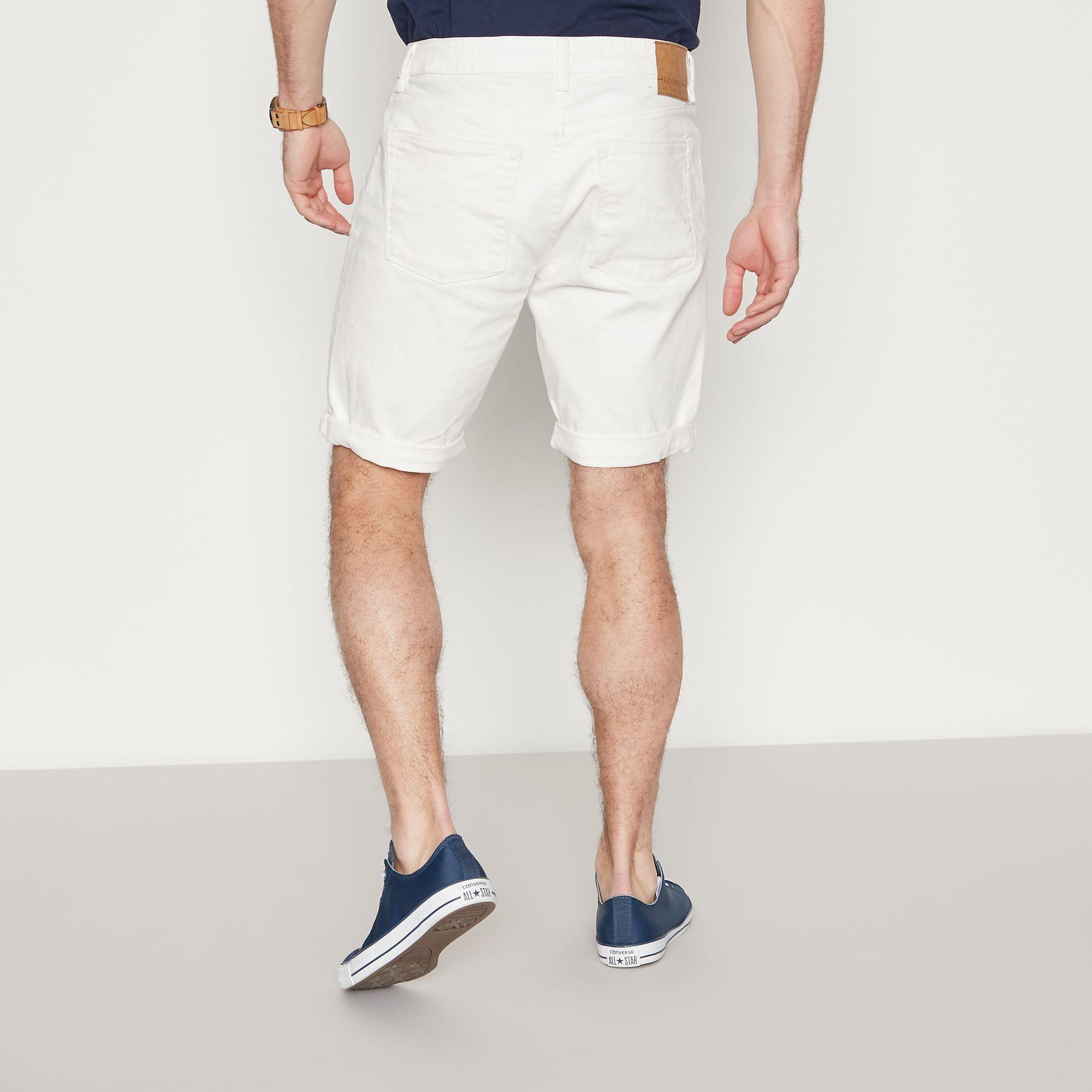 red herring denim shorts