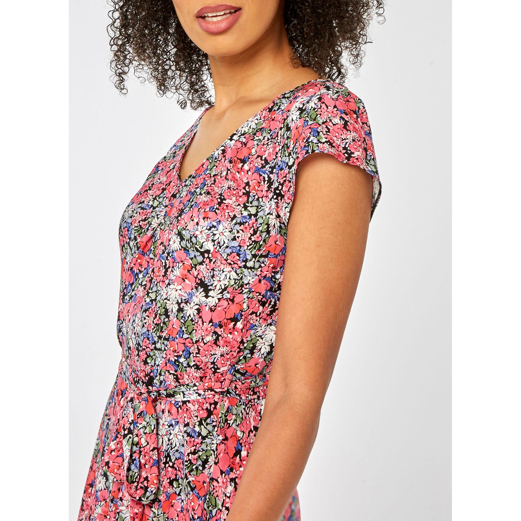Dorothy Perkins Billie & Blossom Multi Colour Floral Print Vneck