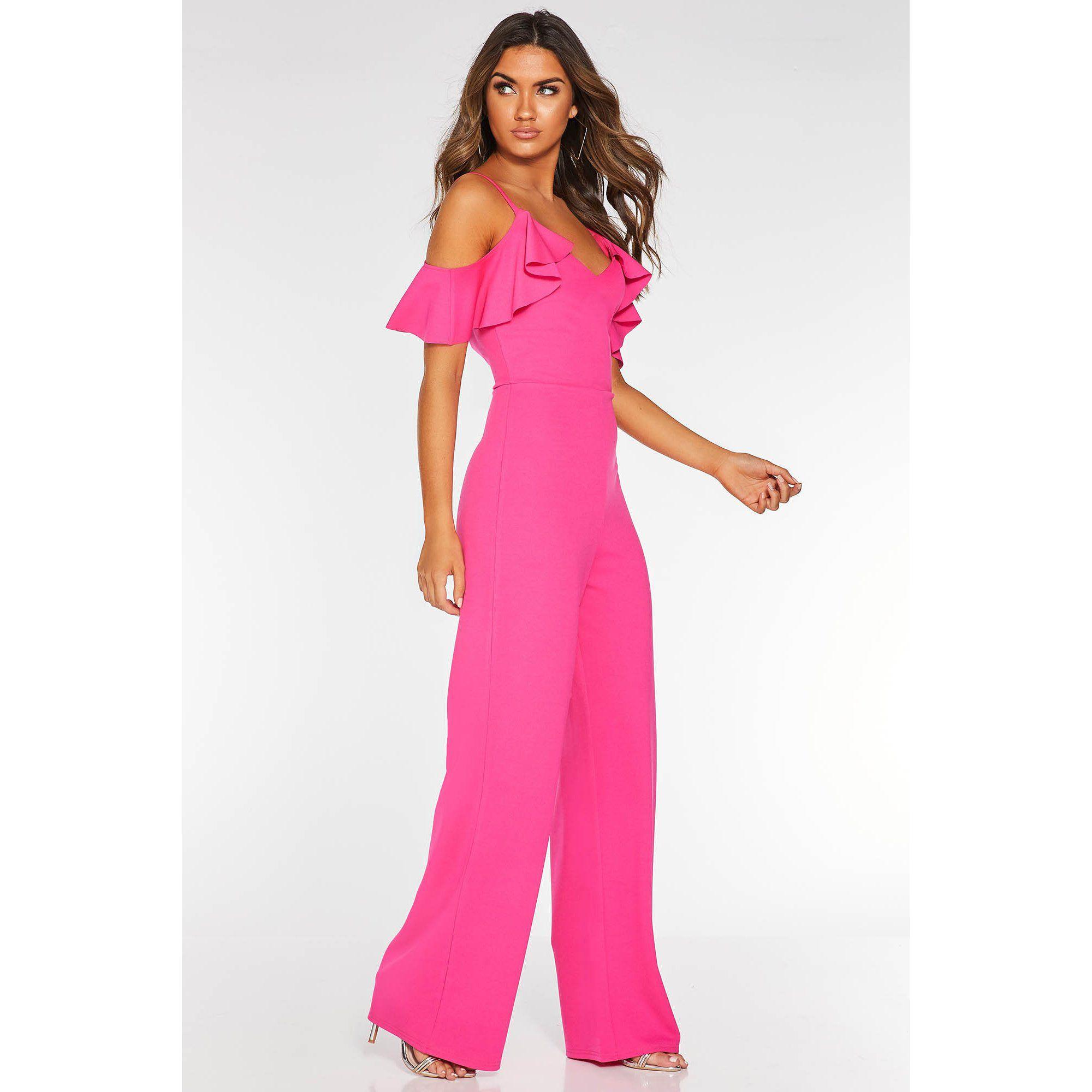 quiz pink jumpsuit