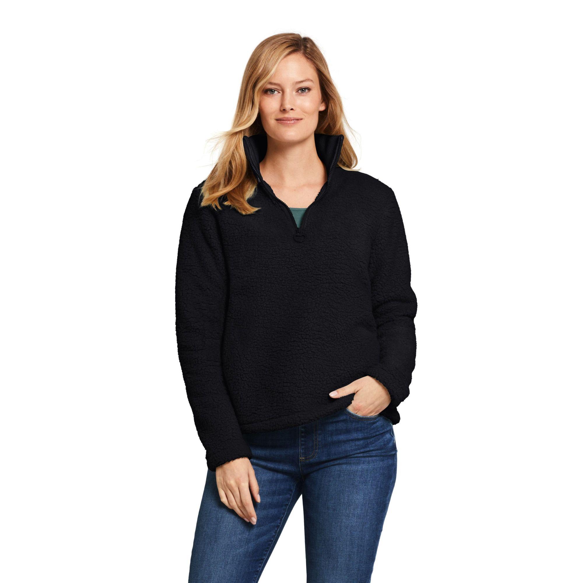 lands end sherpa fleece