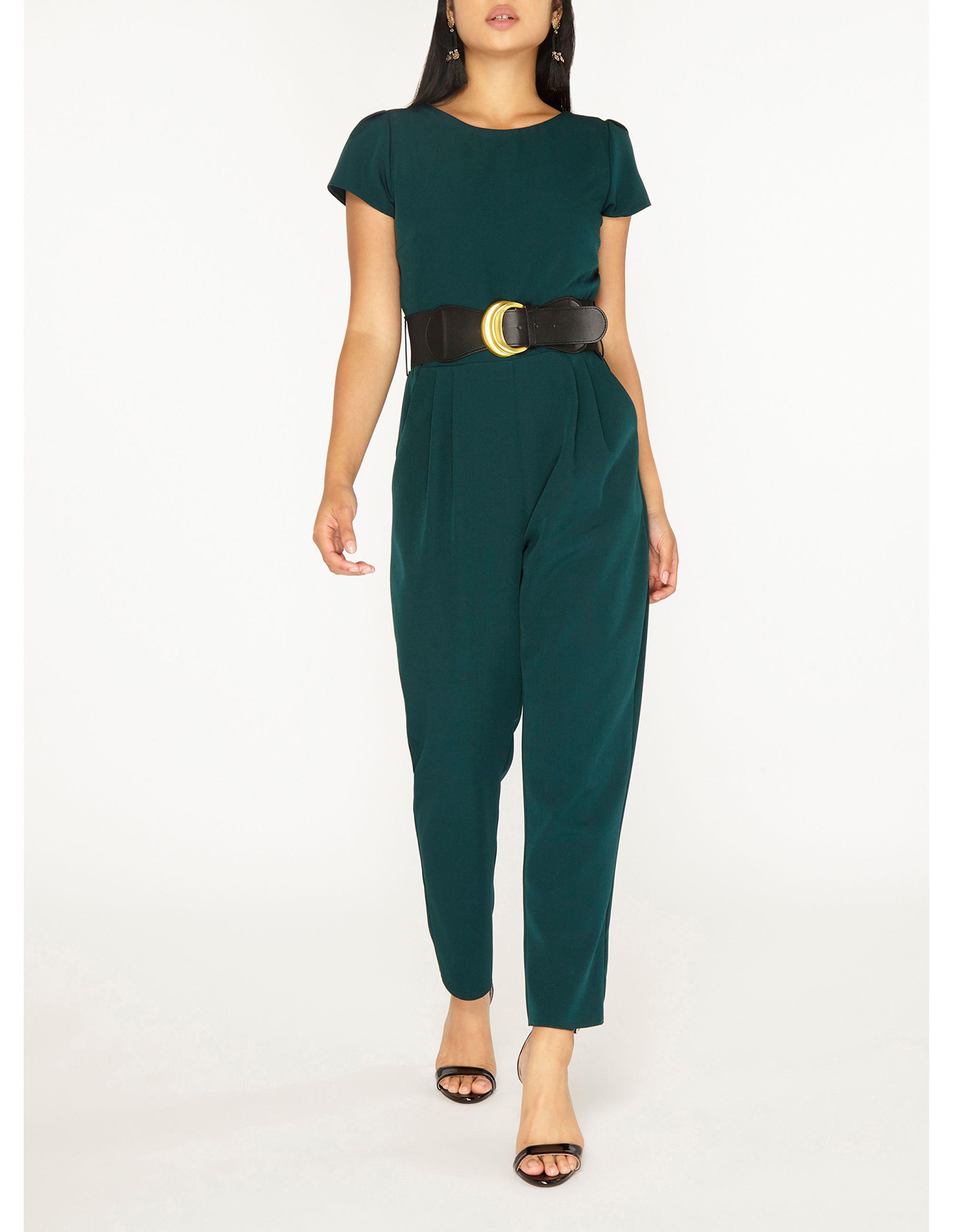 dorothy perkins green jumpsuit
