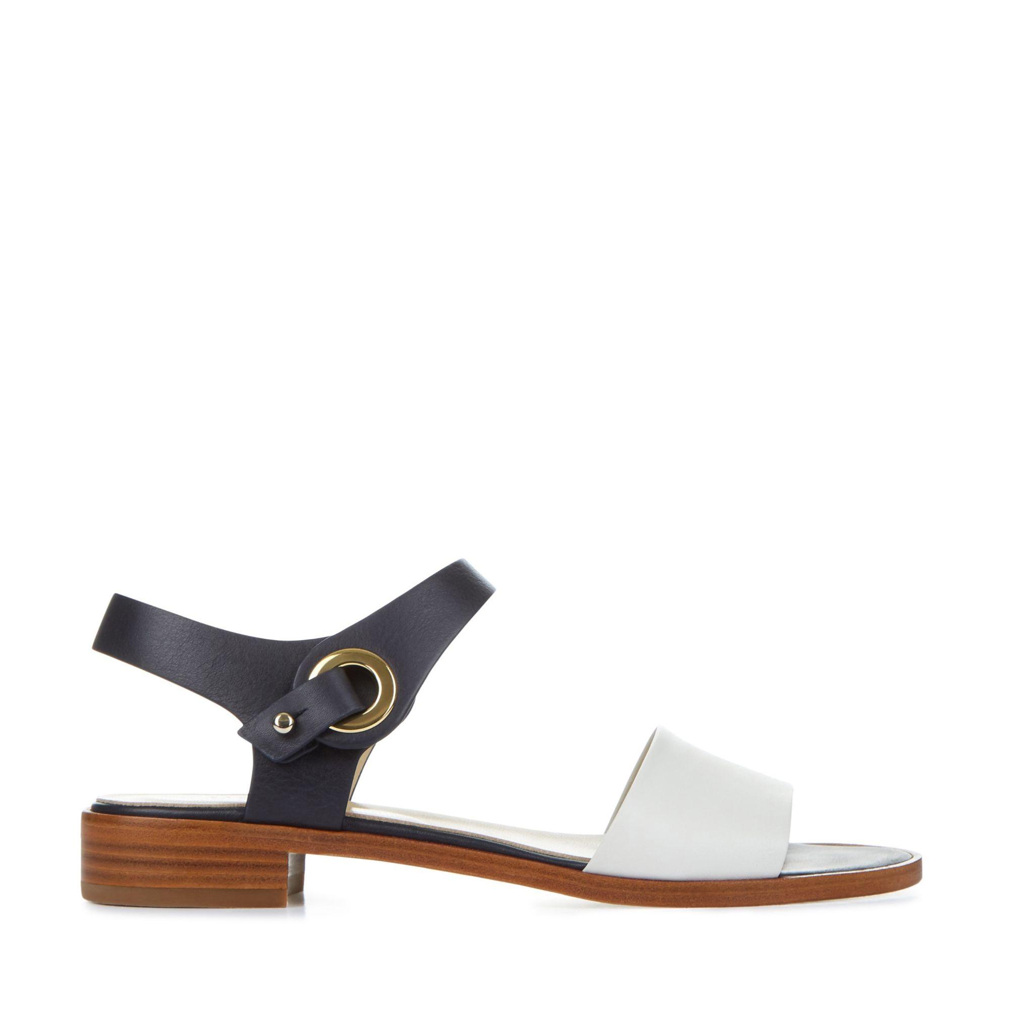 hobbs navy sandals