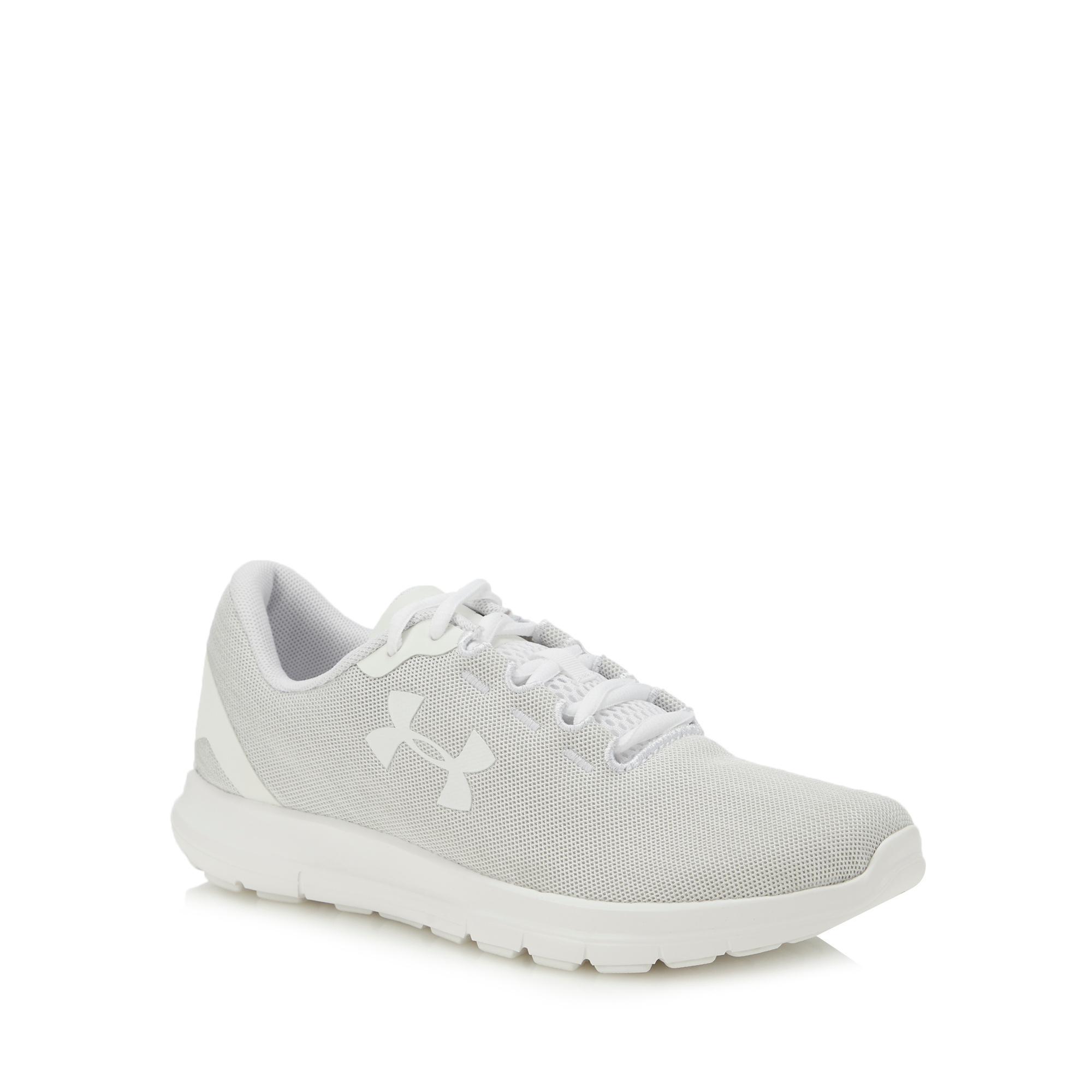 under armour white trainers