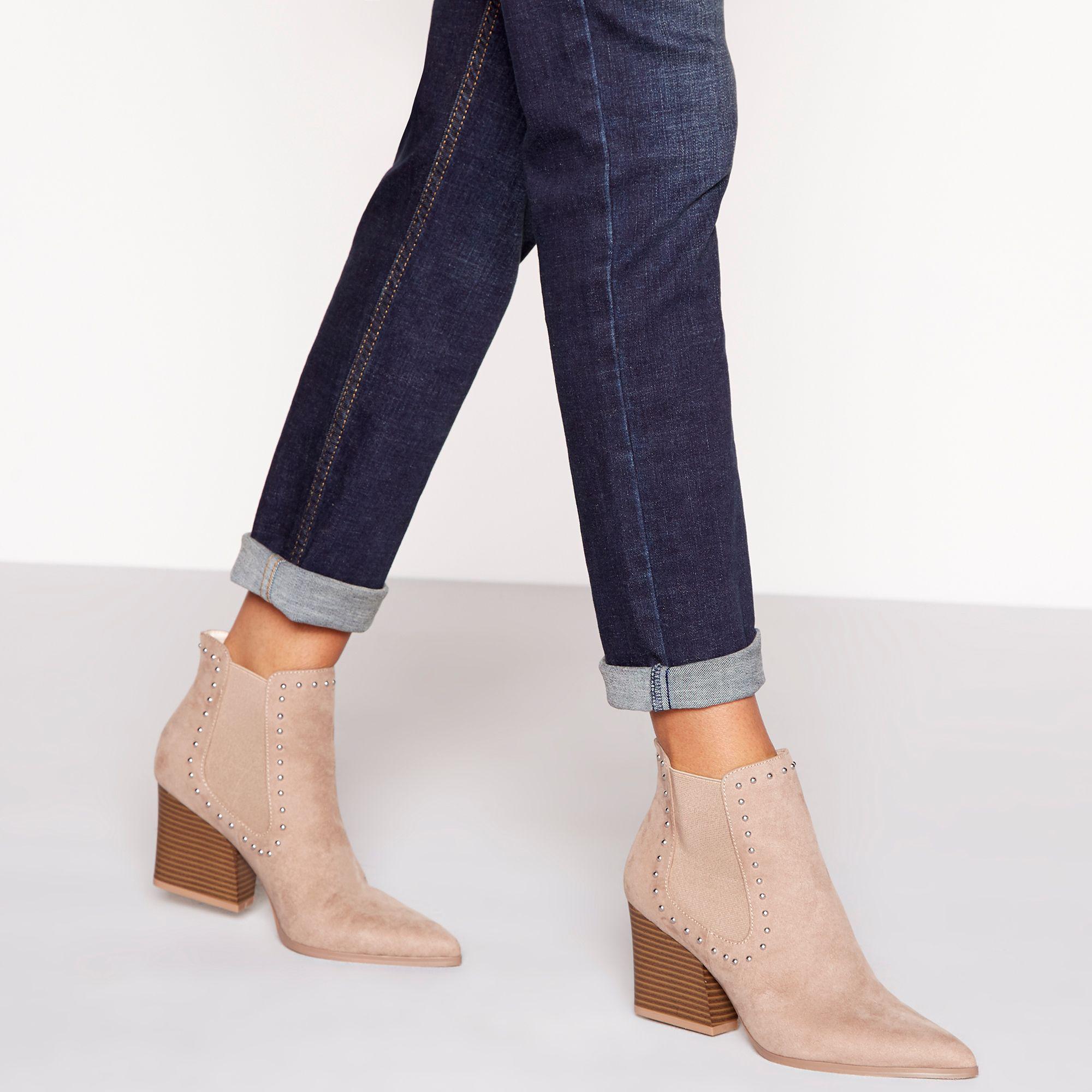 faith mid heel chelsea boot