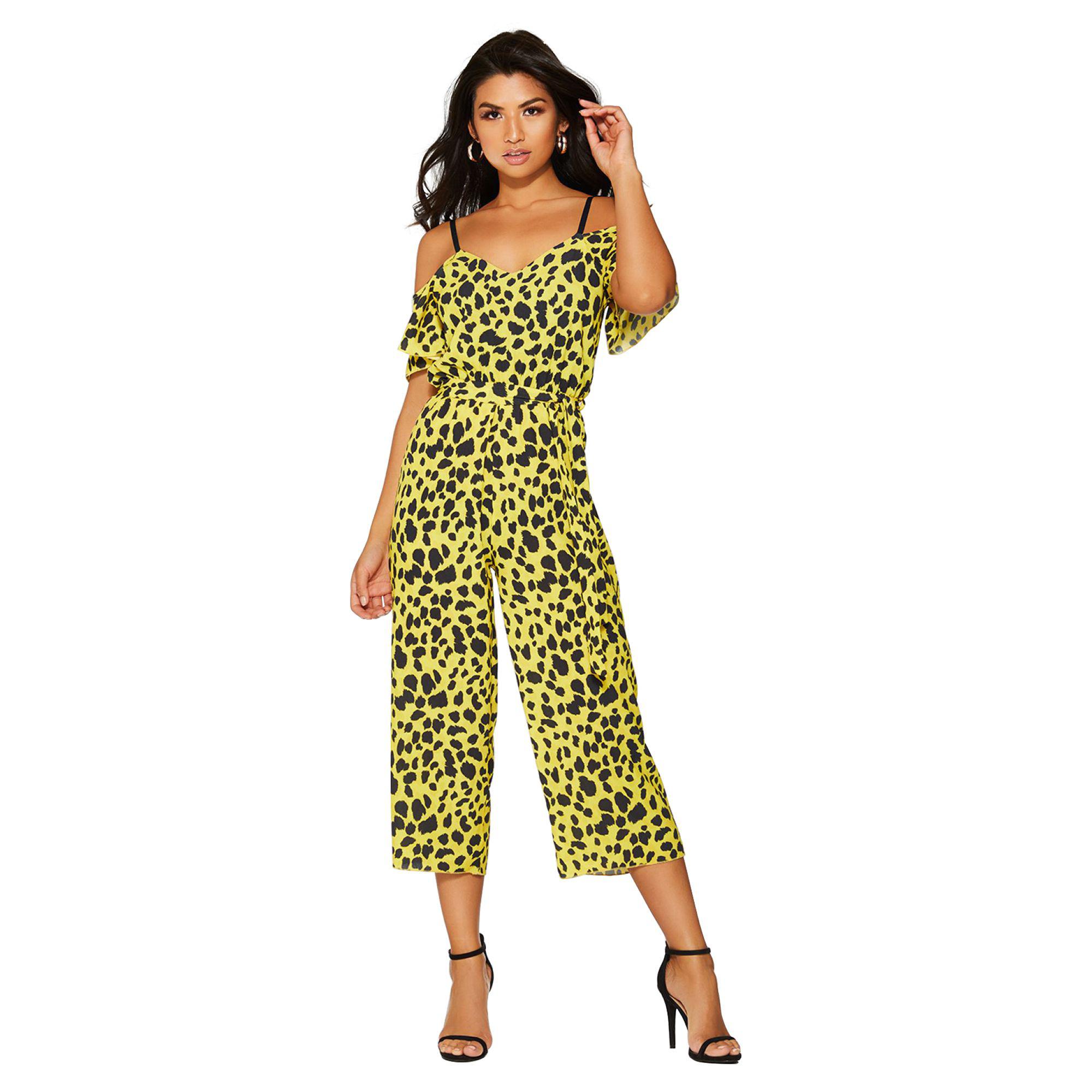 quiz yellow jumpsuit