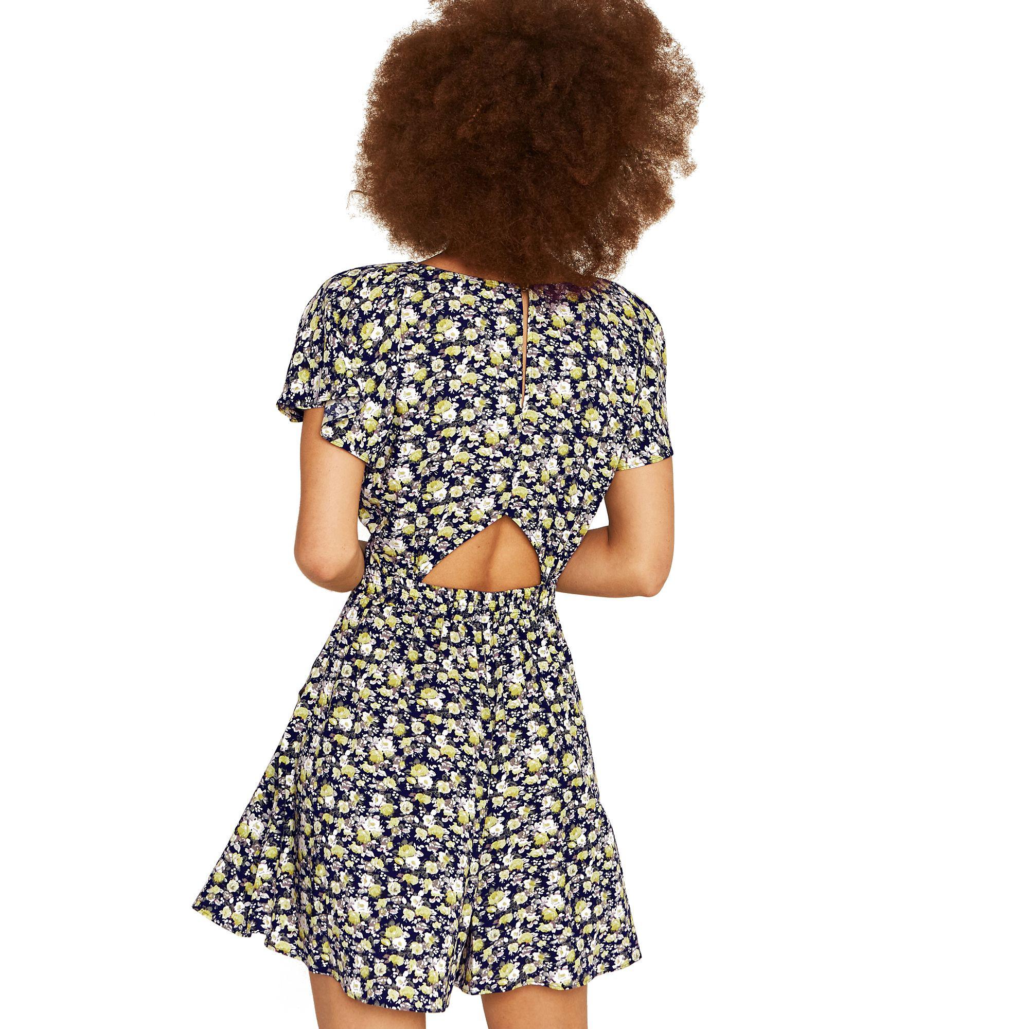 oasis ditsy playsuit