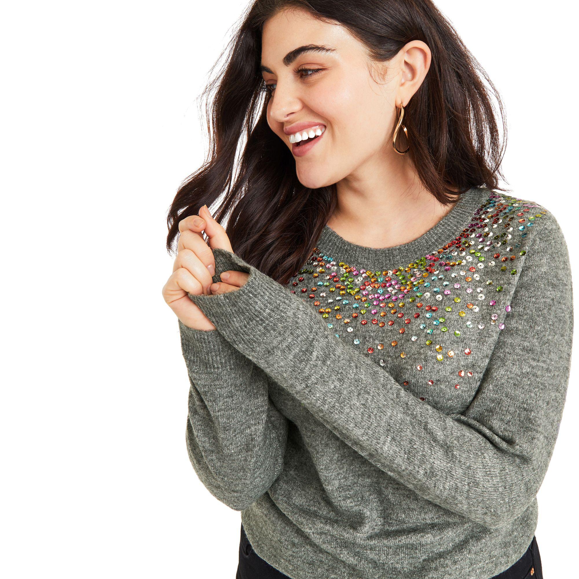 Oasis adeline sequin jumper online