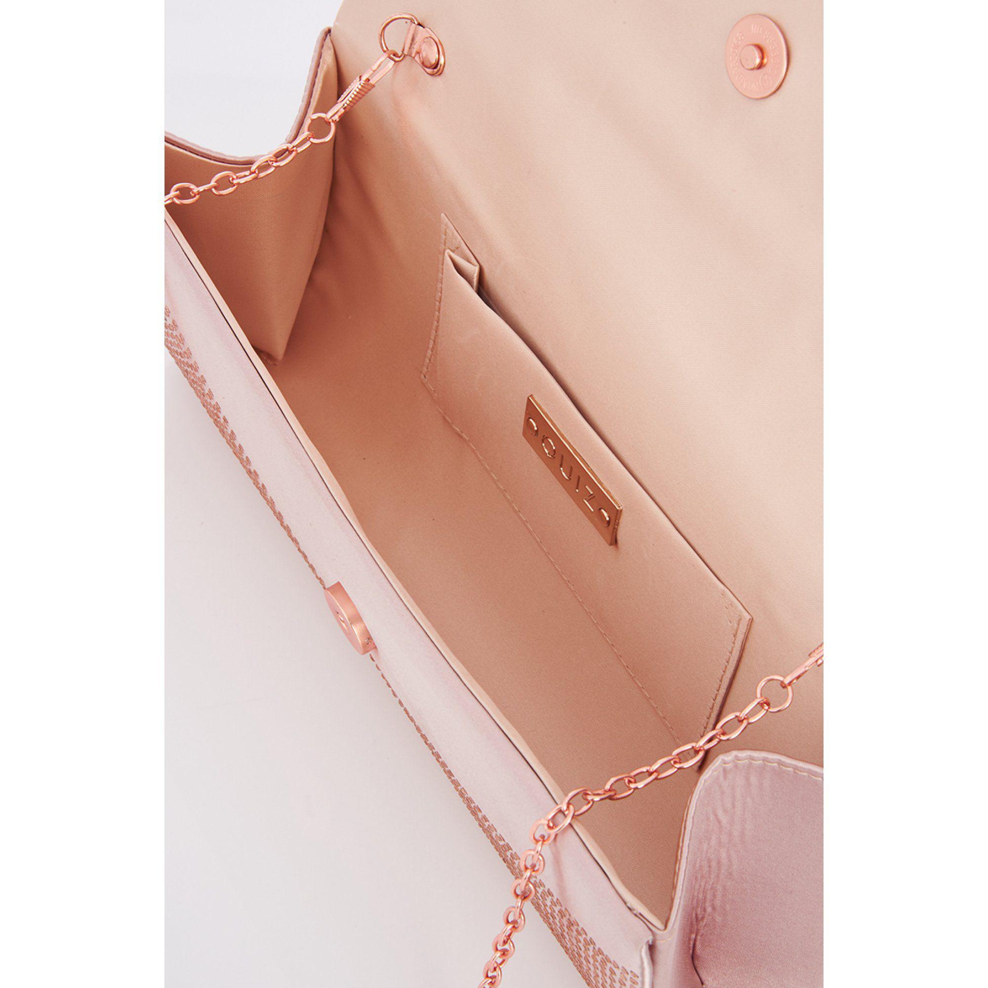 debenhams rose gold bag