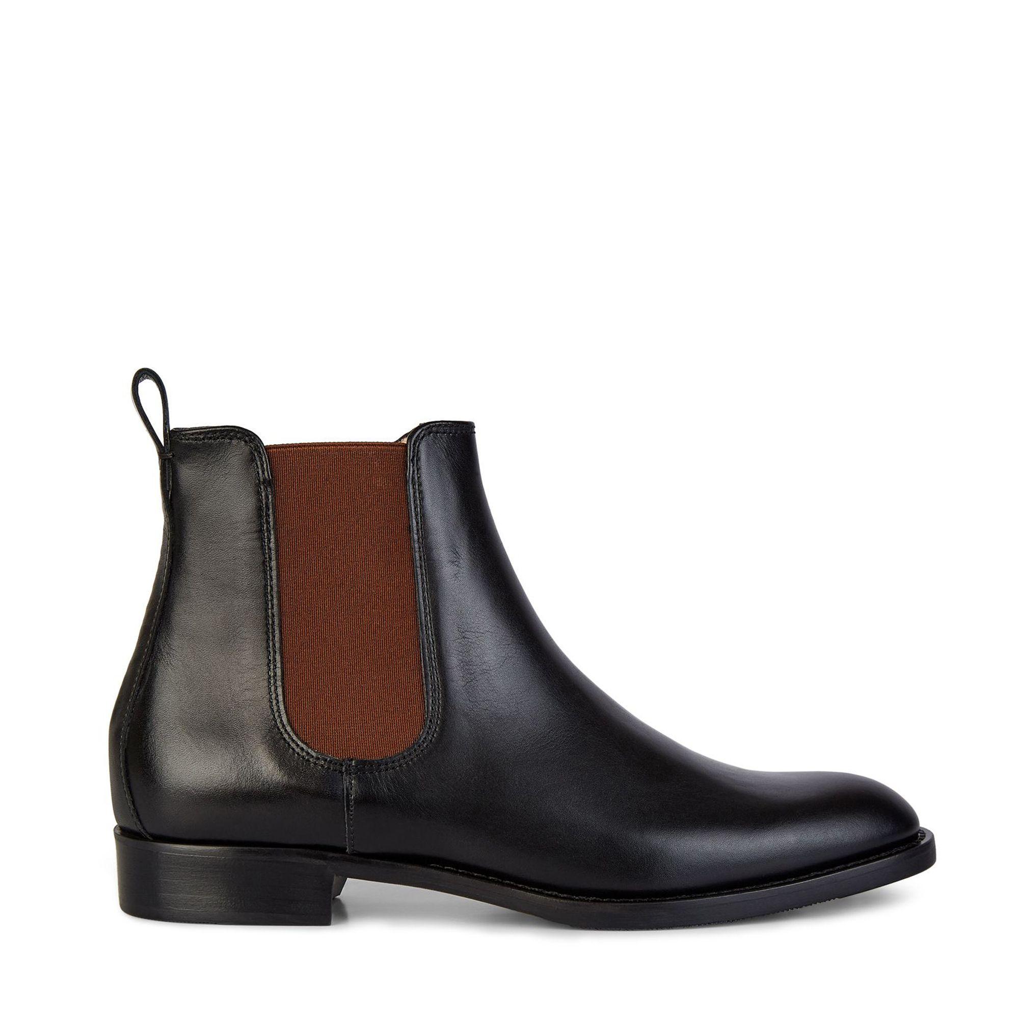 Hobbs Leather Nicole Boot in Black - Lyst
