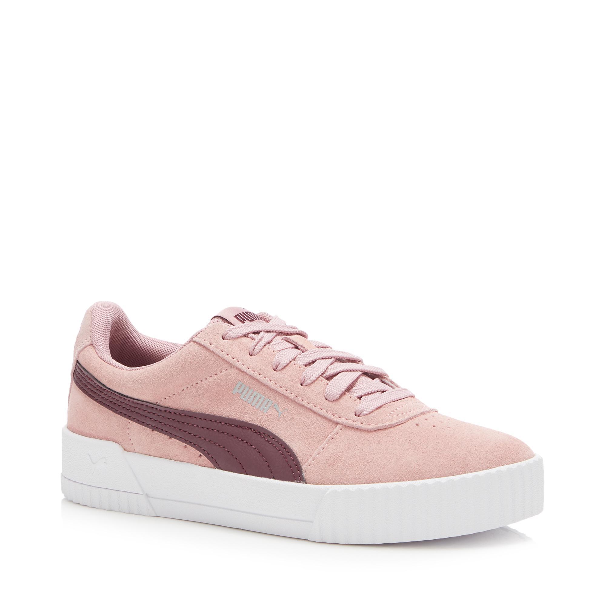 puma carina mid top trainers