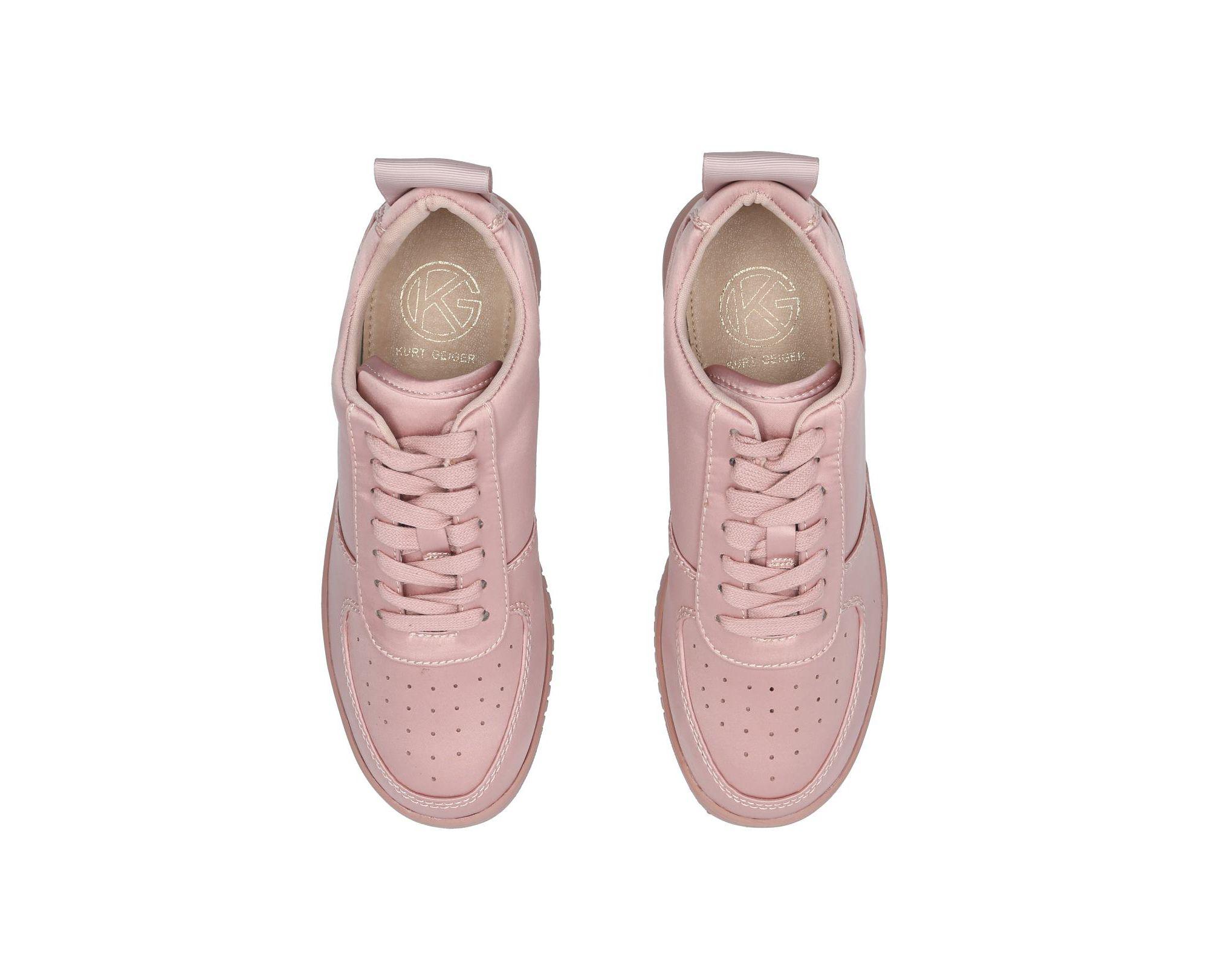 kurt geiger pink trainers