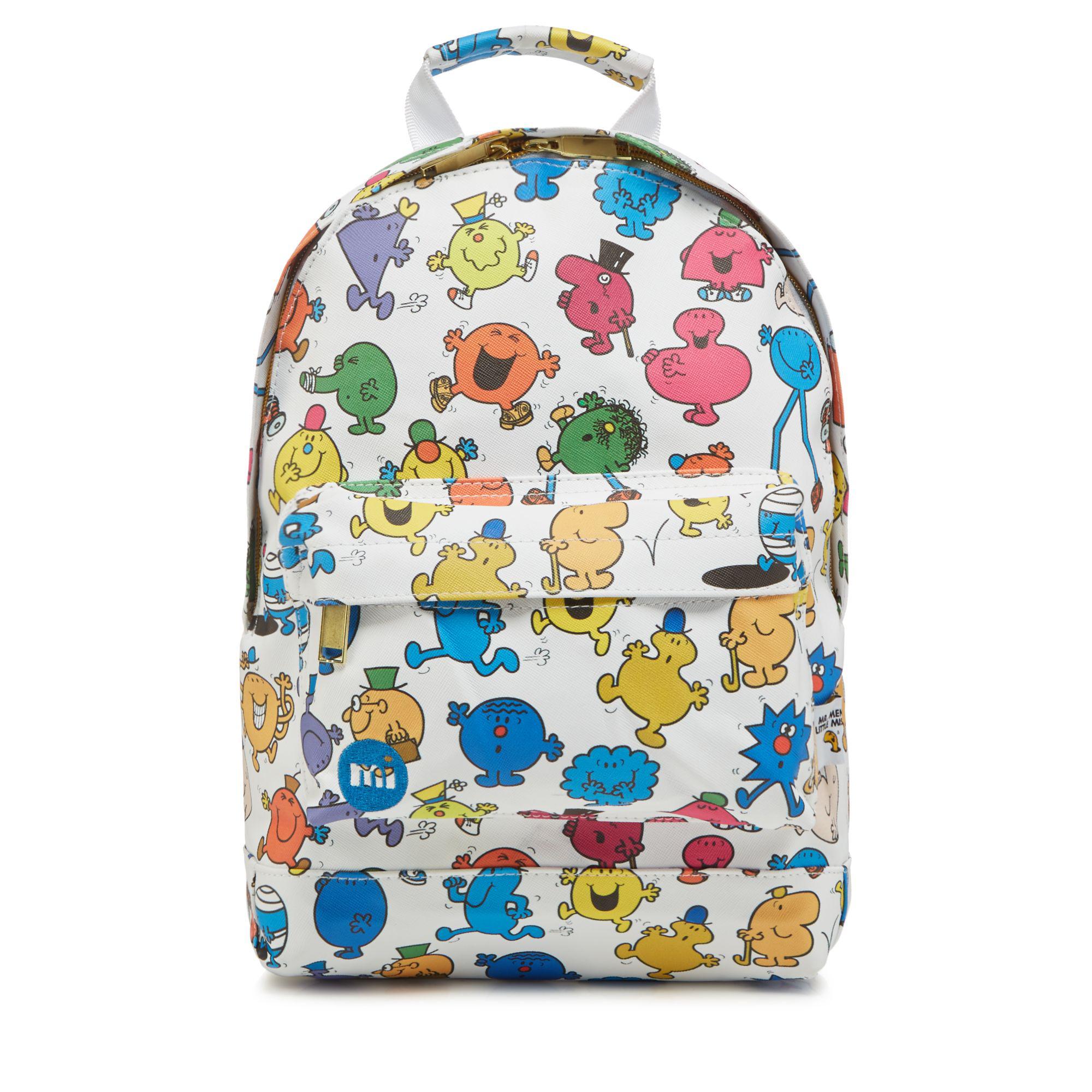 mr men backpack