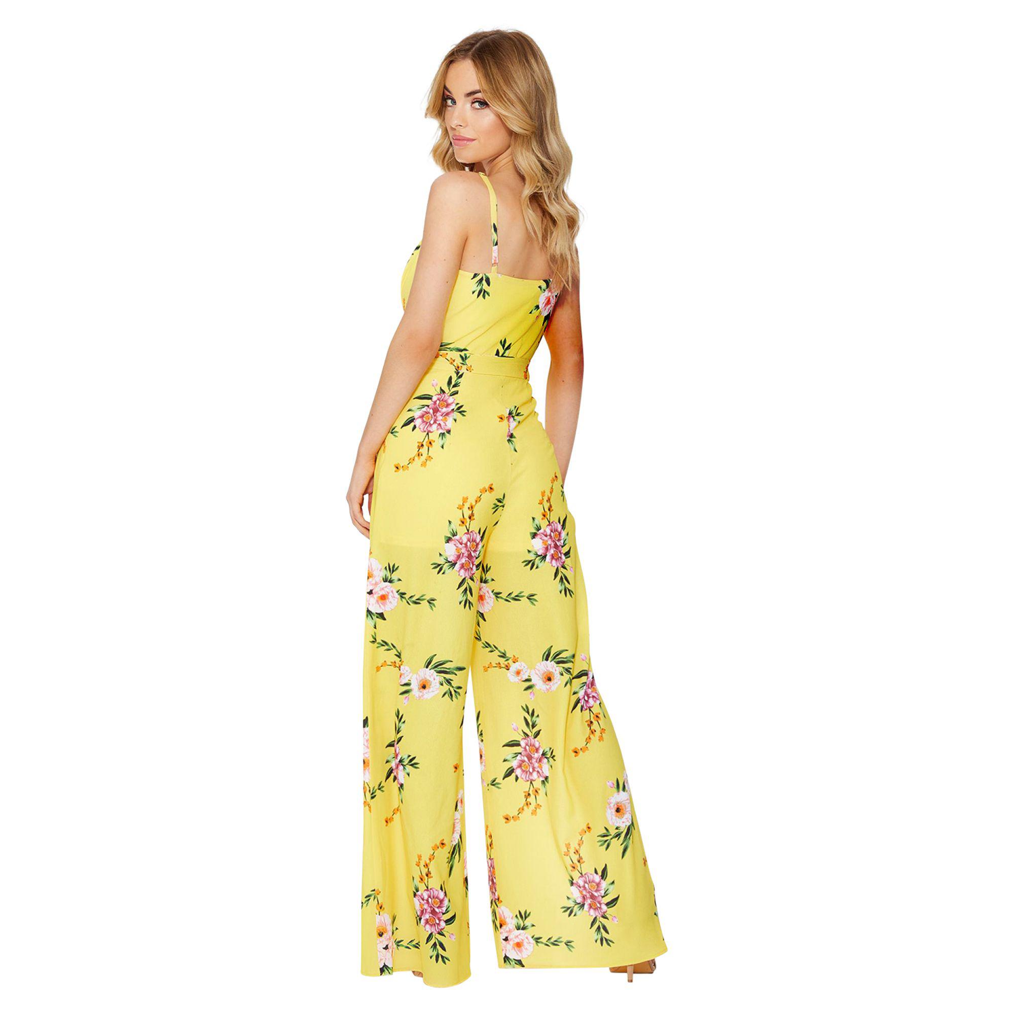 quiz mustard jumpsuit