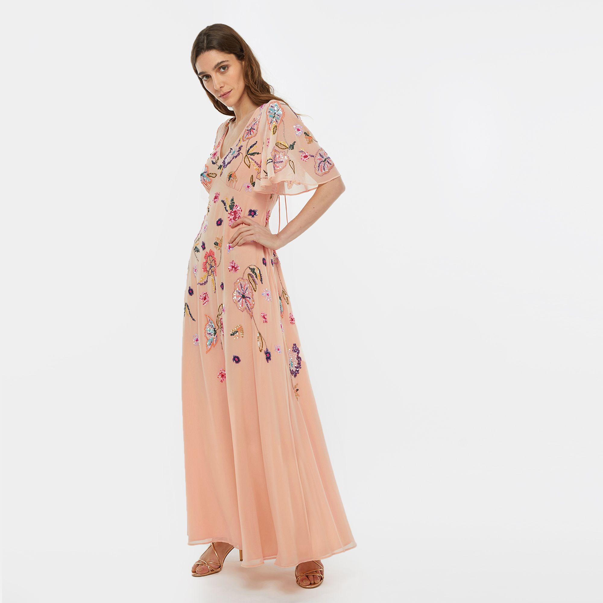 latoya embellished maxi dress