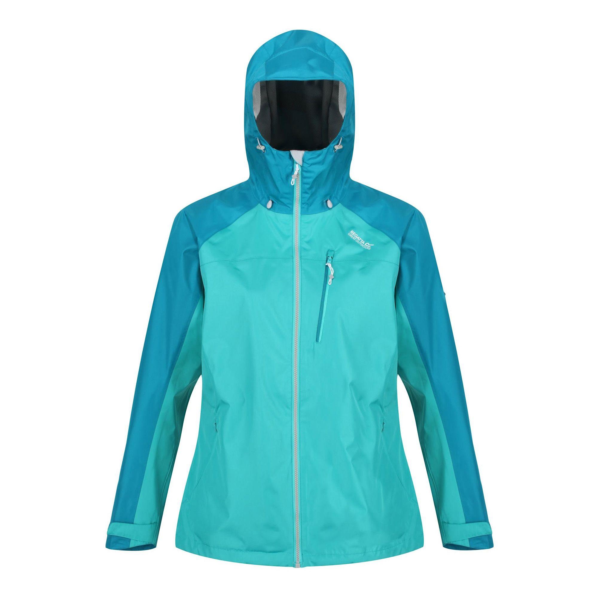regatta green waterproof jacket