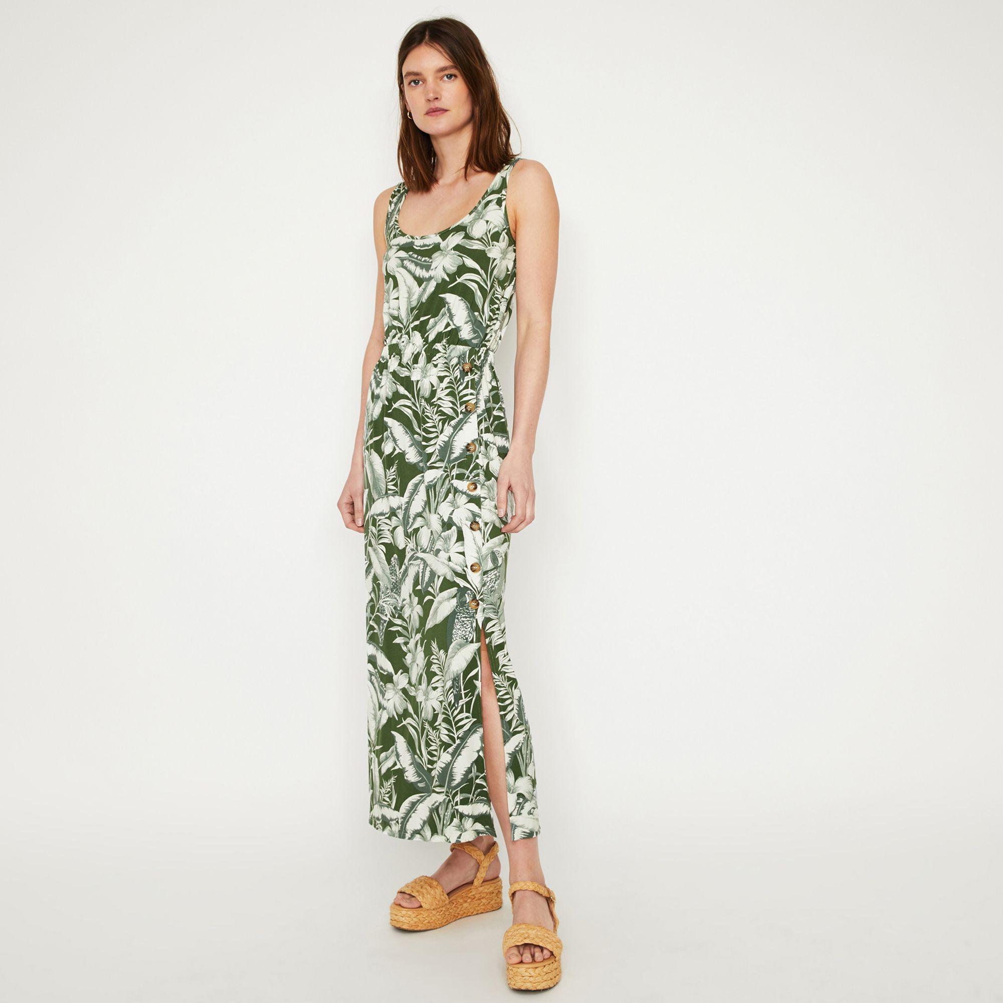 warehouse parrot dress