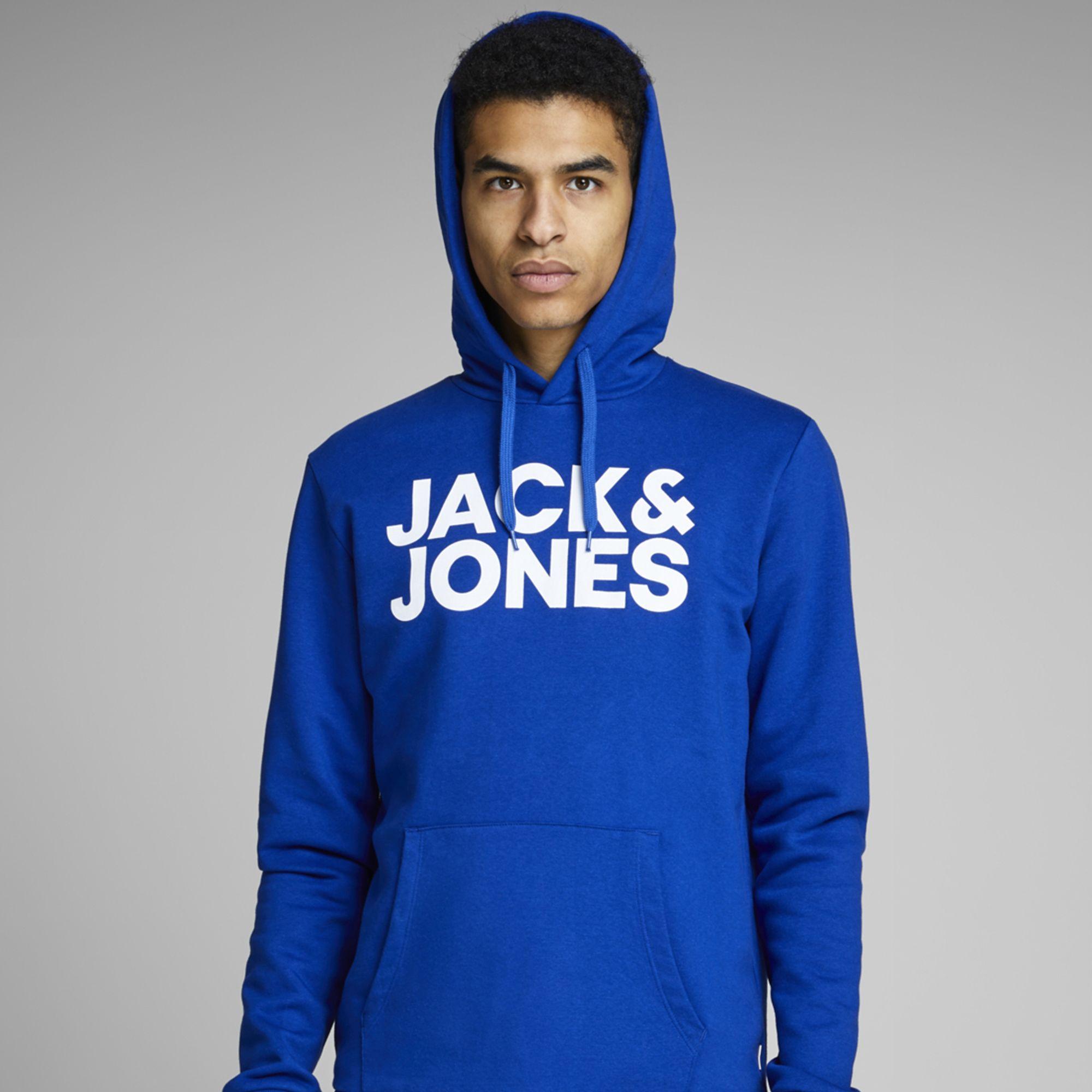 jack & jones jprblabooster sweat hood feb21 sweatshirt mens