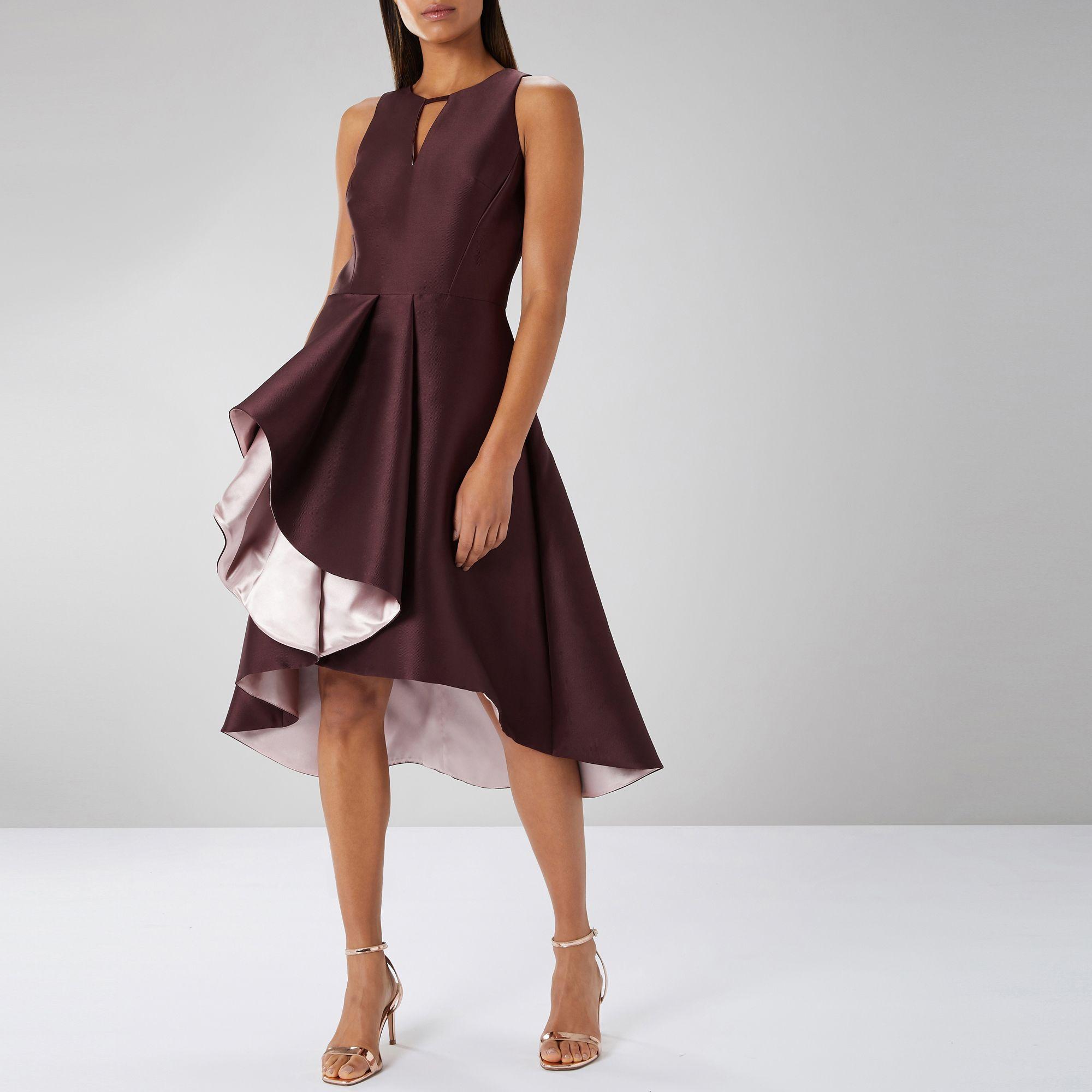 coast adella full midi dress purple