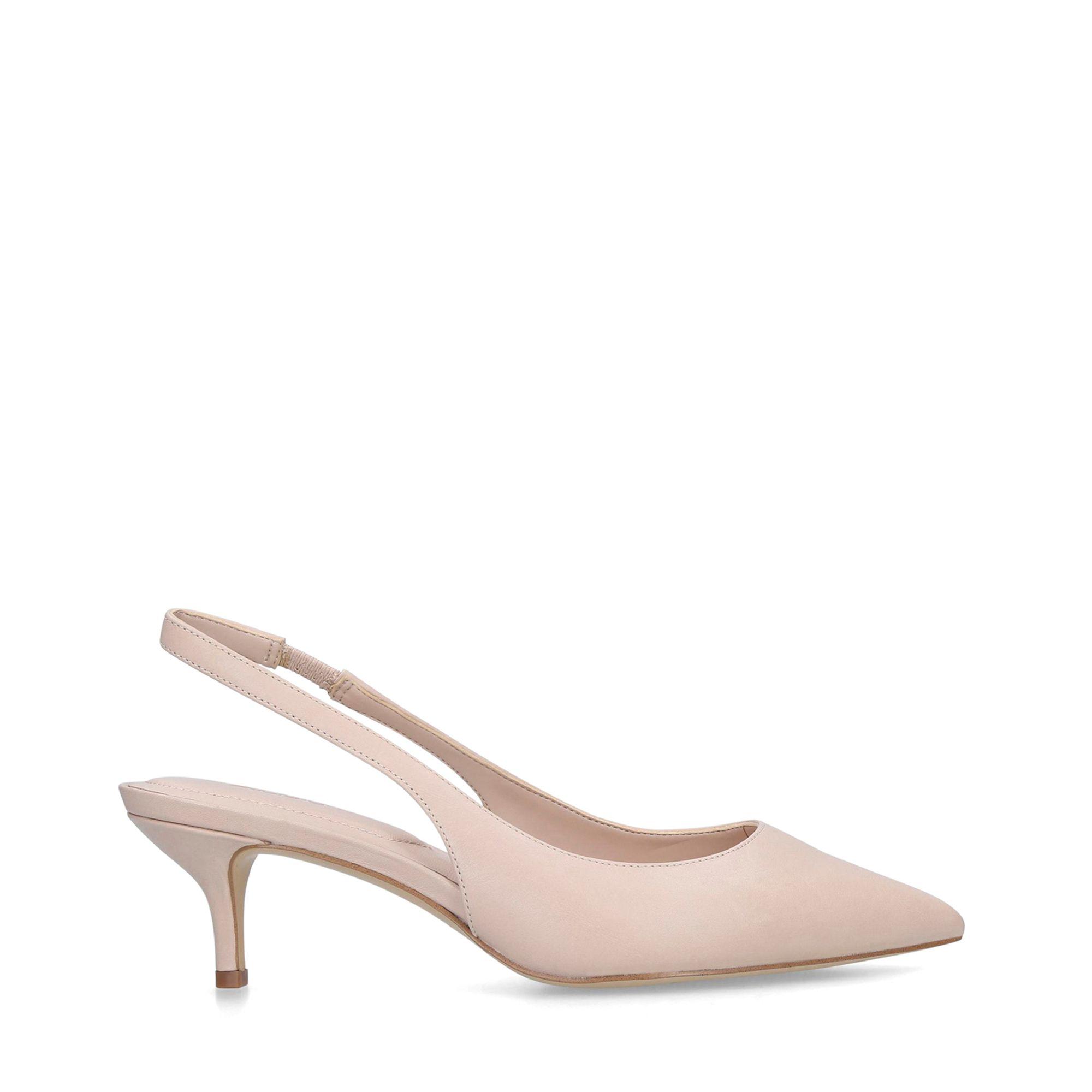 cream nude shoes