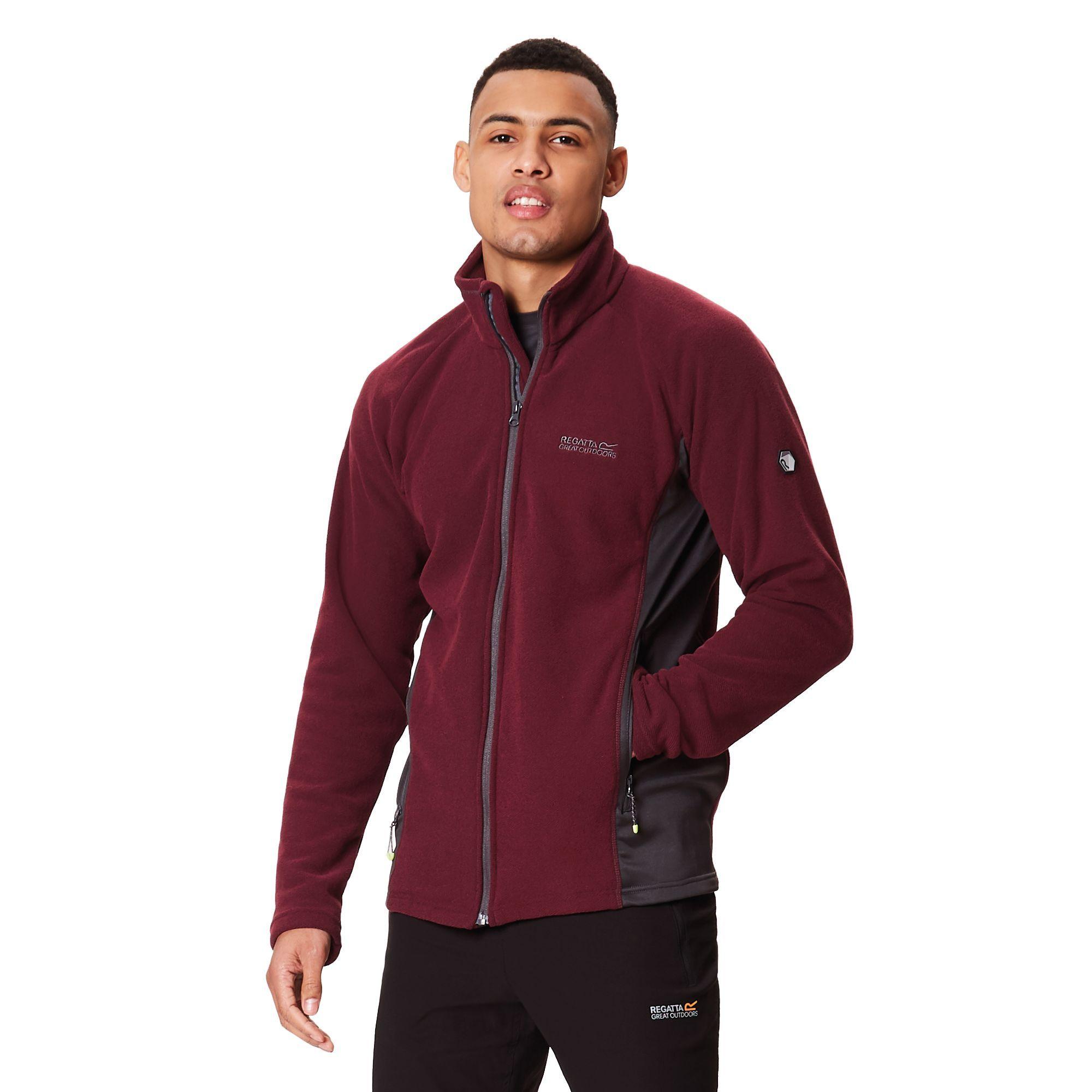 Regatta 'tafton' Full Zip Fleece in Maroon (Red) for Men Lyst