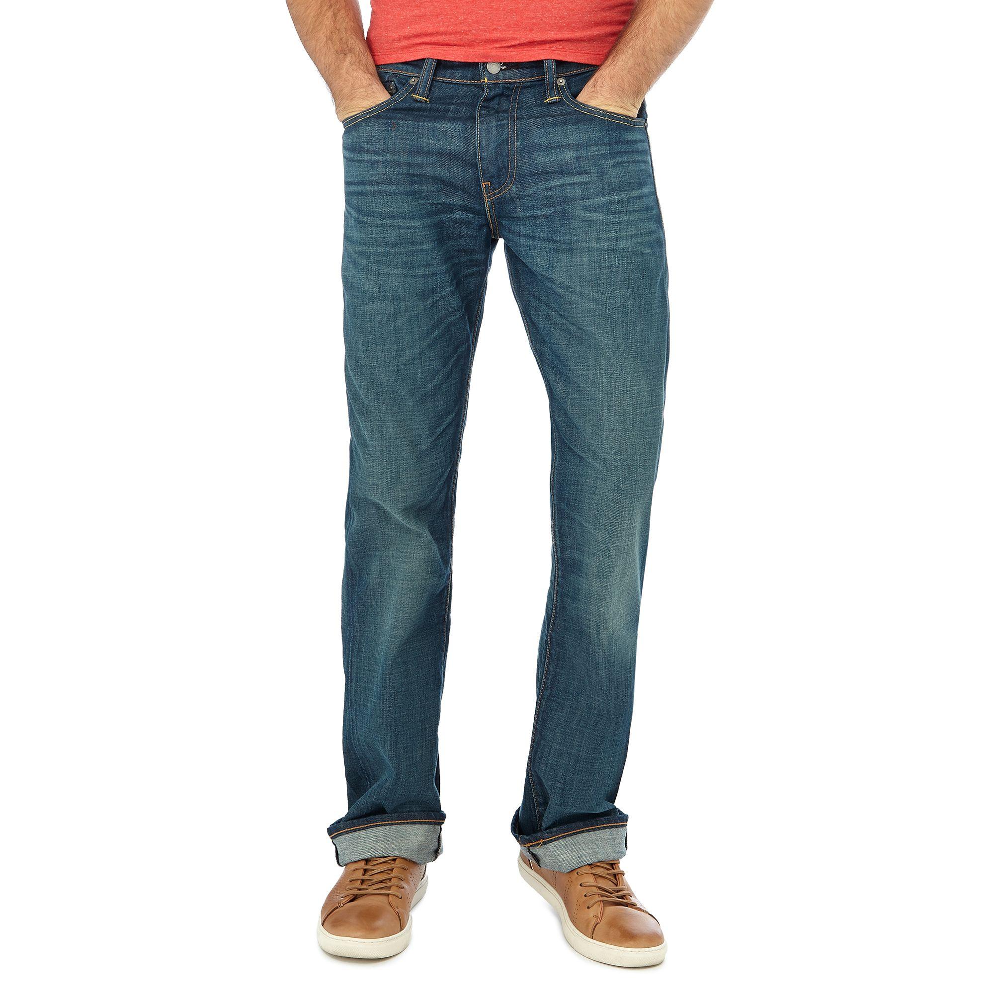 Levi's Denim '527' 'explorer' Slim Bootscut Jeans in Blue for Men - Lyst