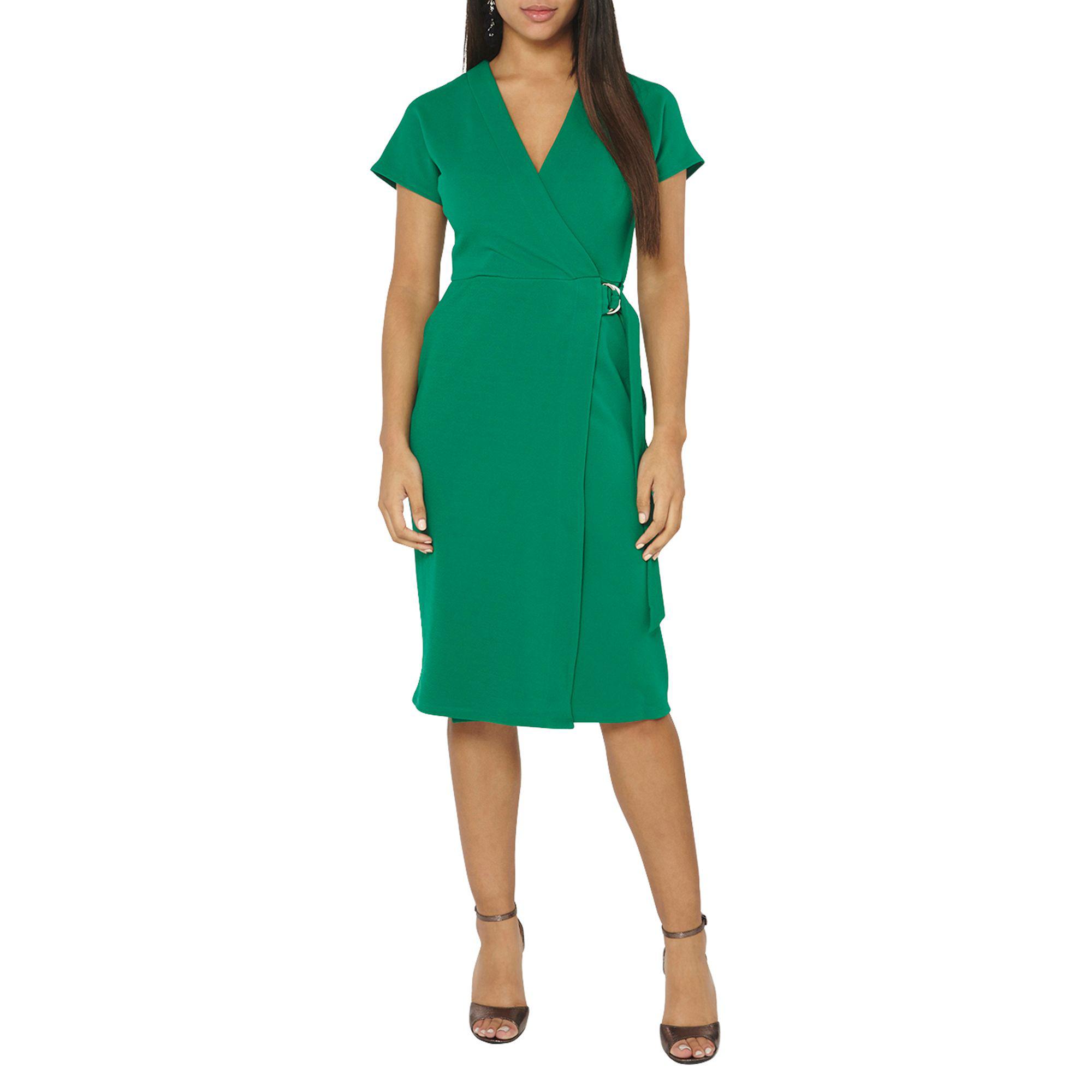 dorothy perkins emerald green dress