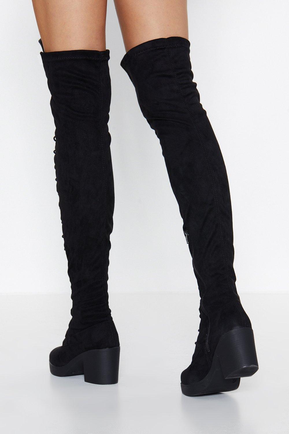 6pm over hotsell the knee boots